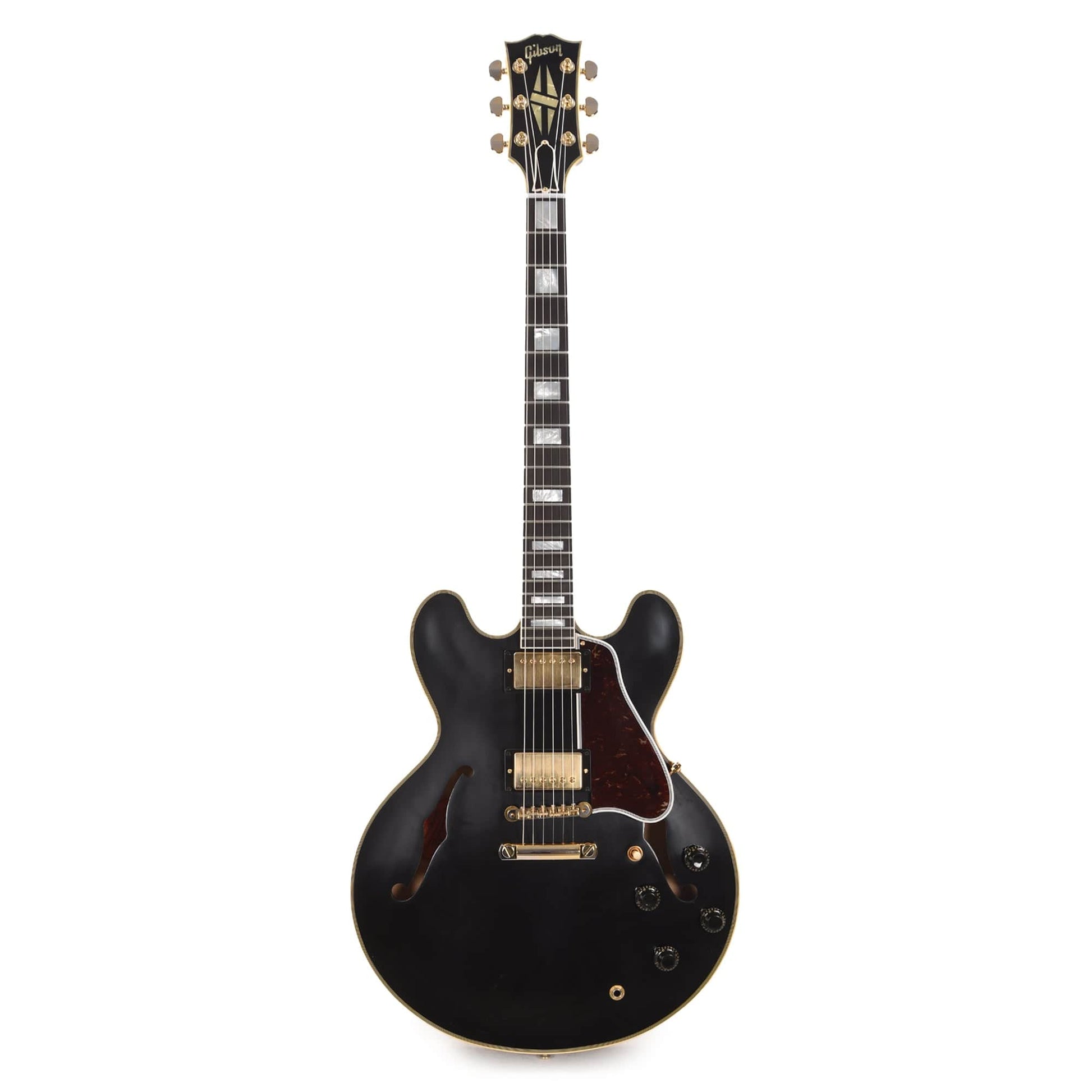 Gibson Custom Shop 1959 ES-355 Reissue Stop Bar Ebony VOS Electric Guitars / Semi-Hollow