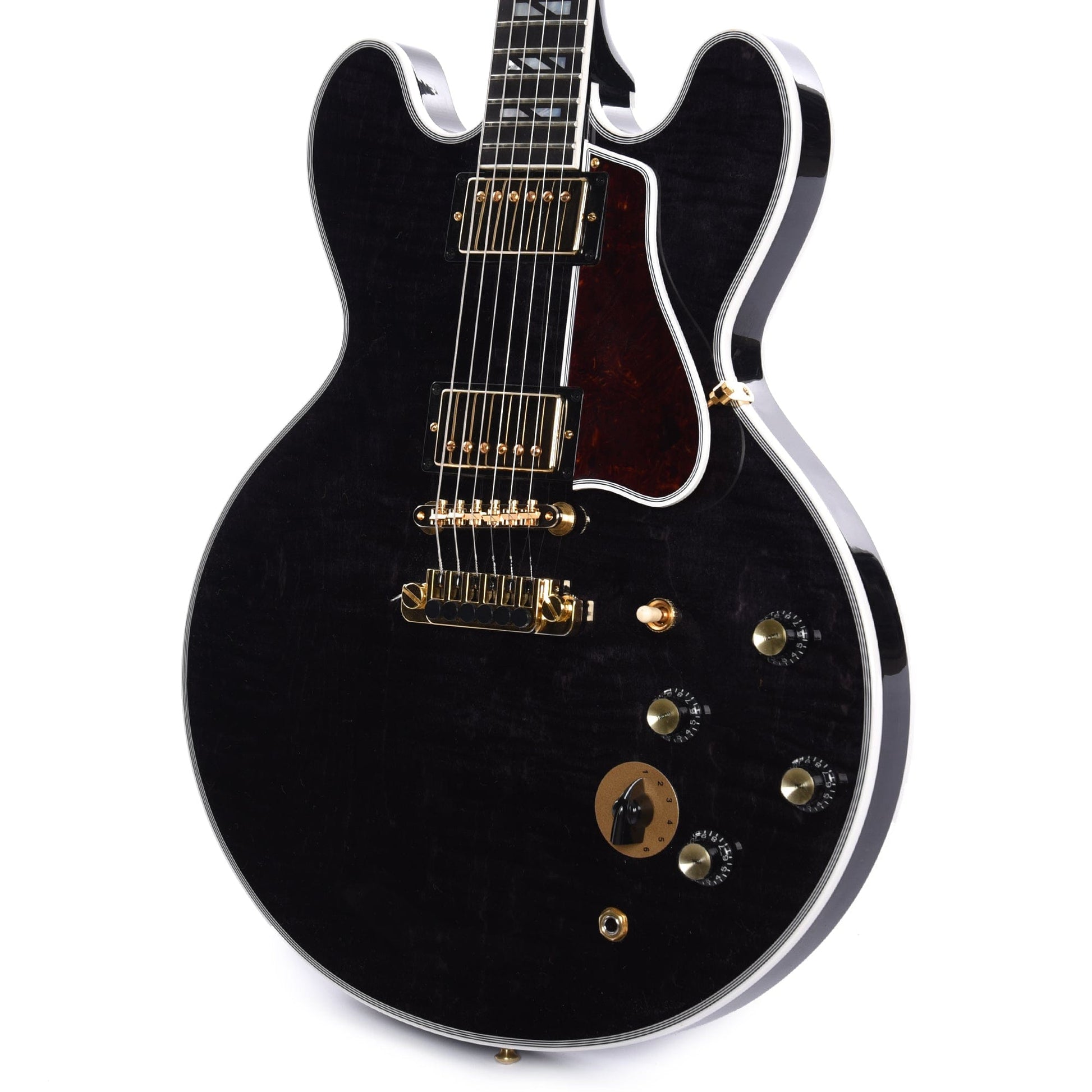 Gibson Custom Shop B.B. King Lucille Legacy Transparent Ebony Electric Guitars / Semi-Hollow