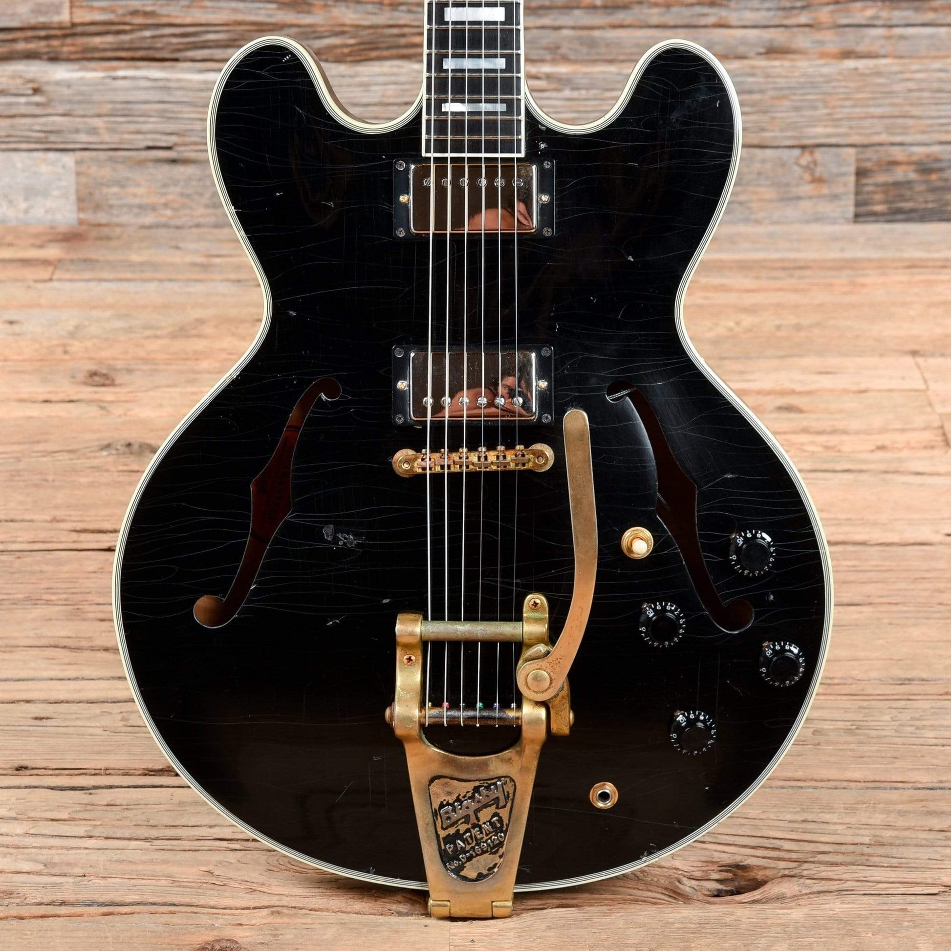 Gibson Custom Shop ES-355 Heavy Aged Black 2009 Electric Guitars / Semi-Hollow