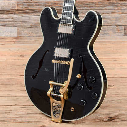 Gibson Custom Shop ES-355 Heavy Aged Black 2009 Electric Guitars / Semi-Hollow