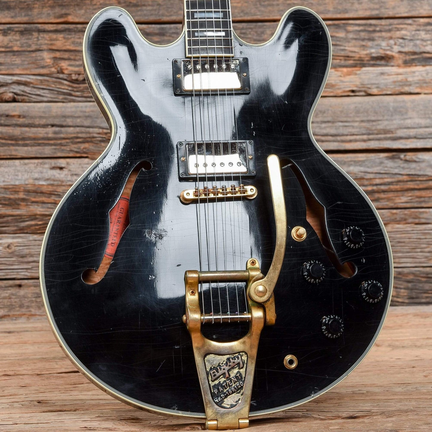 Gibson Custom Shop ES-355 Heavy Aged Black 2009 Electric Guitars / Semi-Hollow