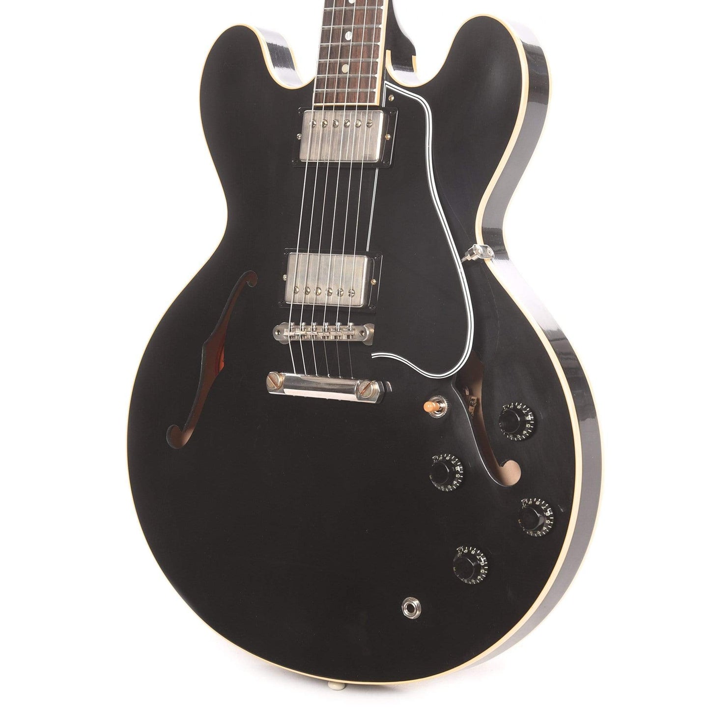 Gibson Custom Shop Murphy Lab 1959 ES-335 Reissue Ebony Ultra Light Aged Electric Guitars / Semi-Hollow