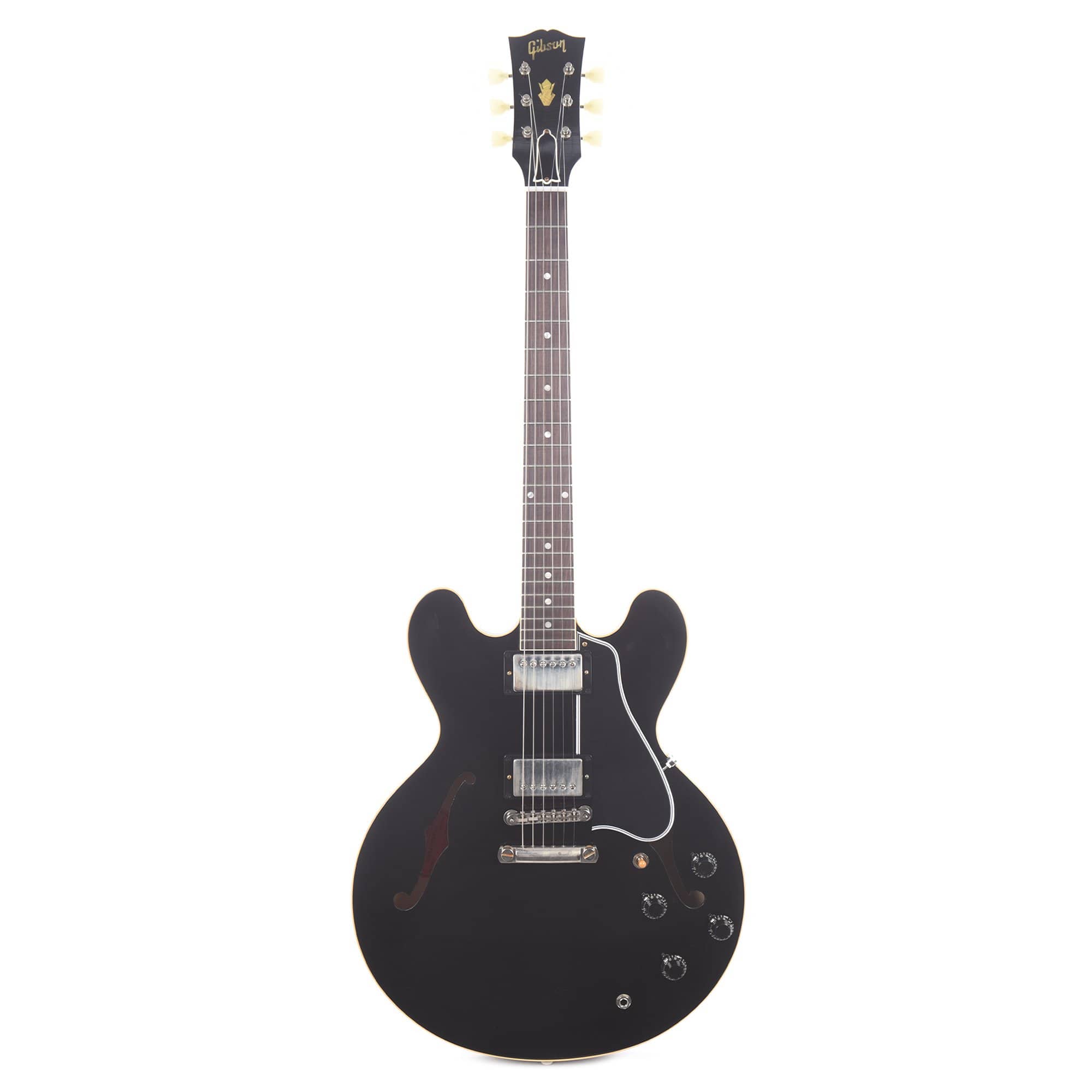 Gibson Custom Shop Murphy Lab 1959 ES-335 Reissue Ebony Ultra Light Aged Electric Guitars / Semi-Hollow