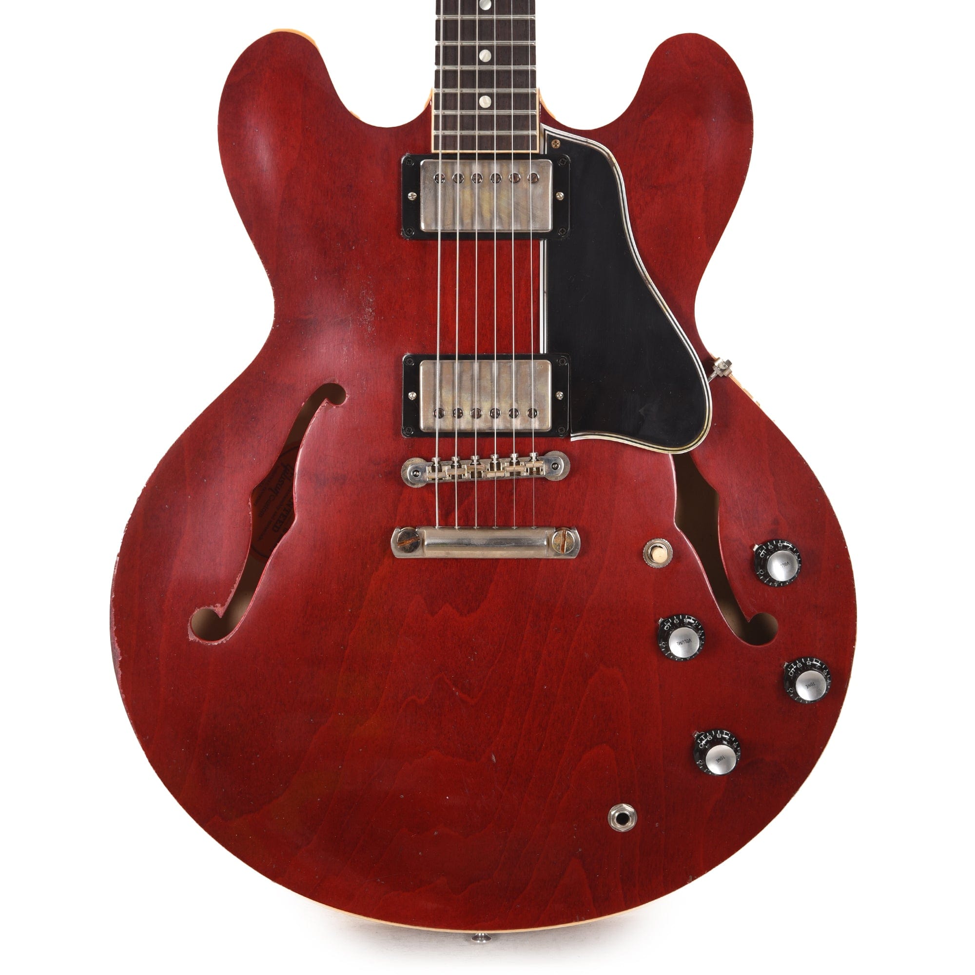 Gibson Custom Shop Murphy Lab 1961 ES-335 Reissue 60s Cherry Heavy Aged Electric Guitars / Semi-Hollow