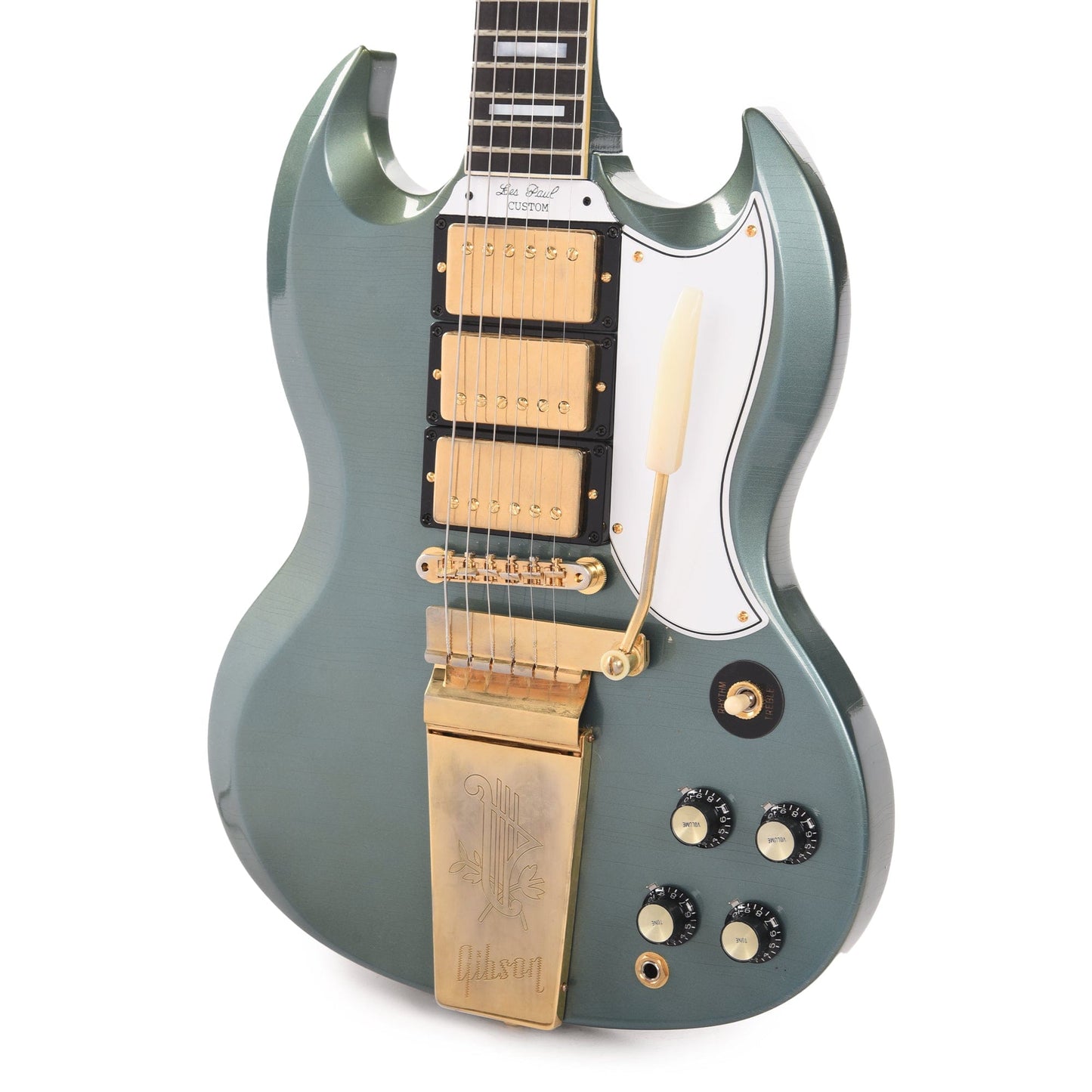 Gibson Custom Shop Murphy Lab 1963 Les Paul SG Custom "CME Spec" Ultra Light Aged Heavy Antique Pelham Blue w/Gold Hardware Electric Guitars / Semi-Hollow