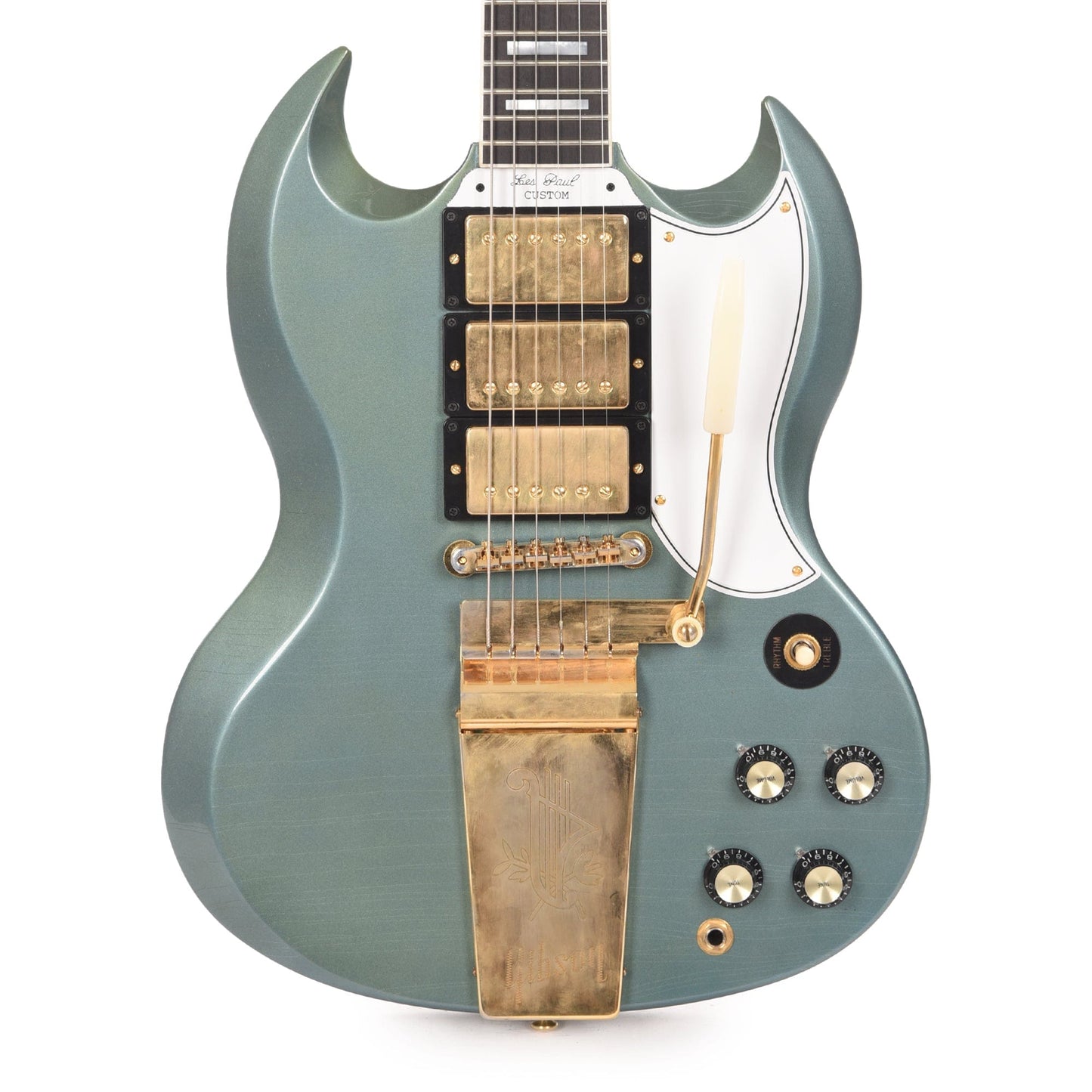 Gibson Custom Shop Murphy Lab 1963 Les Paul SG Custom "CME Spec" Ultra Light Aged Heavy Antique Pelham Blue w/Gold Hardware Electric Guitars / Semi-Hollow