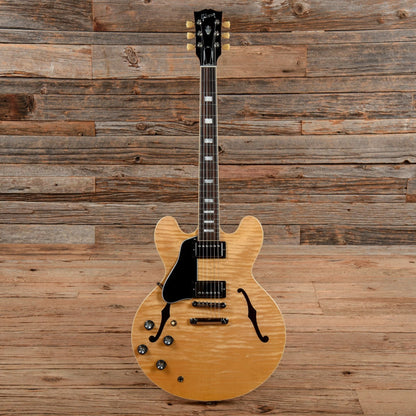 Gibson ES-335 Block Figured Antique Natural 2022 LEFTY Electric Guitars / Semi-Hollow