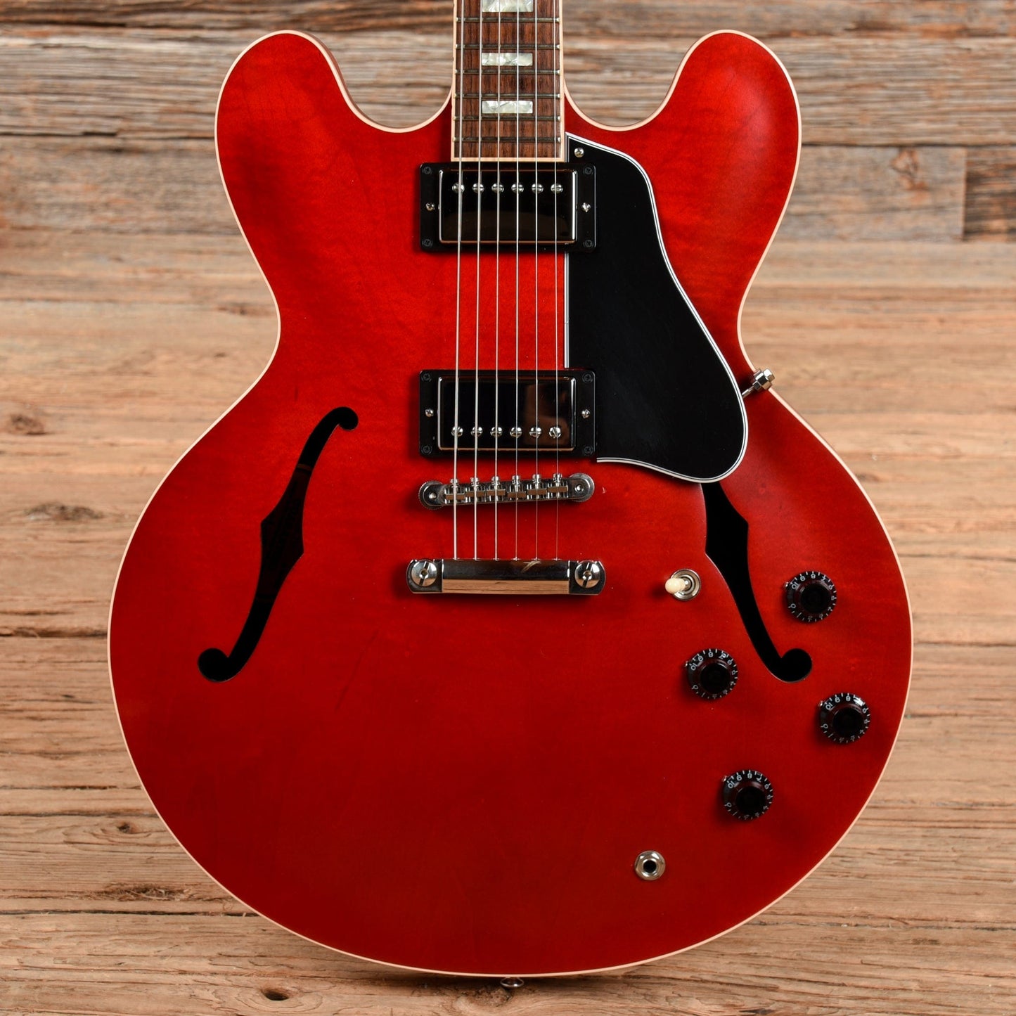 Gibson ES-335 Block Satin Cherry 2017 Electric Guitars / Semi-Hollow