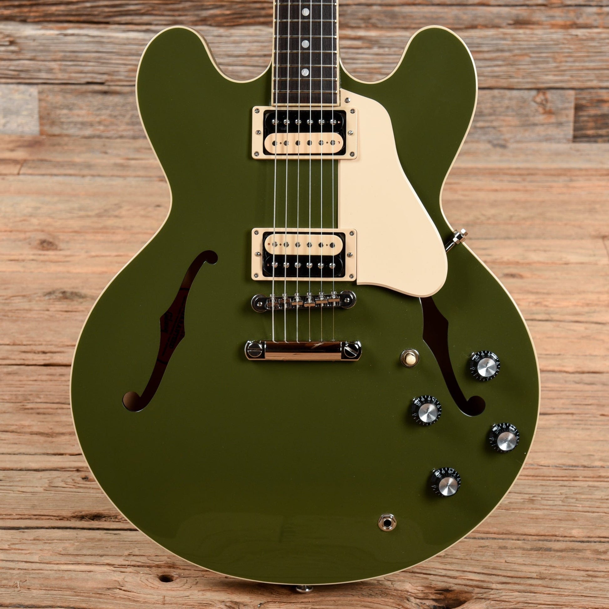 Gibson ES-335 Dot Olive Drab 2021 Electric Guitars / Semi-Hollow