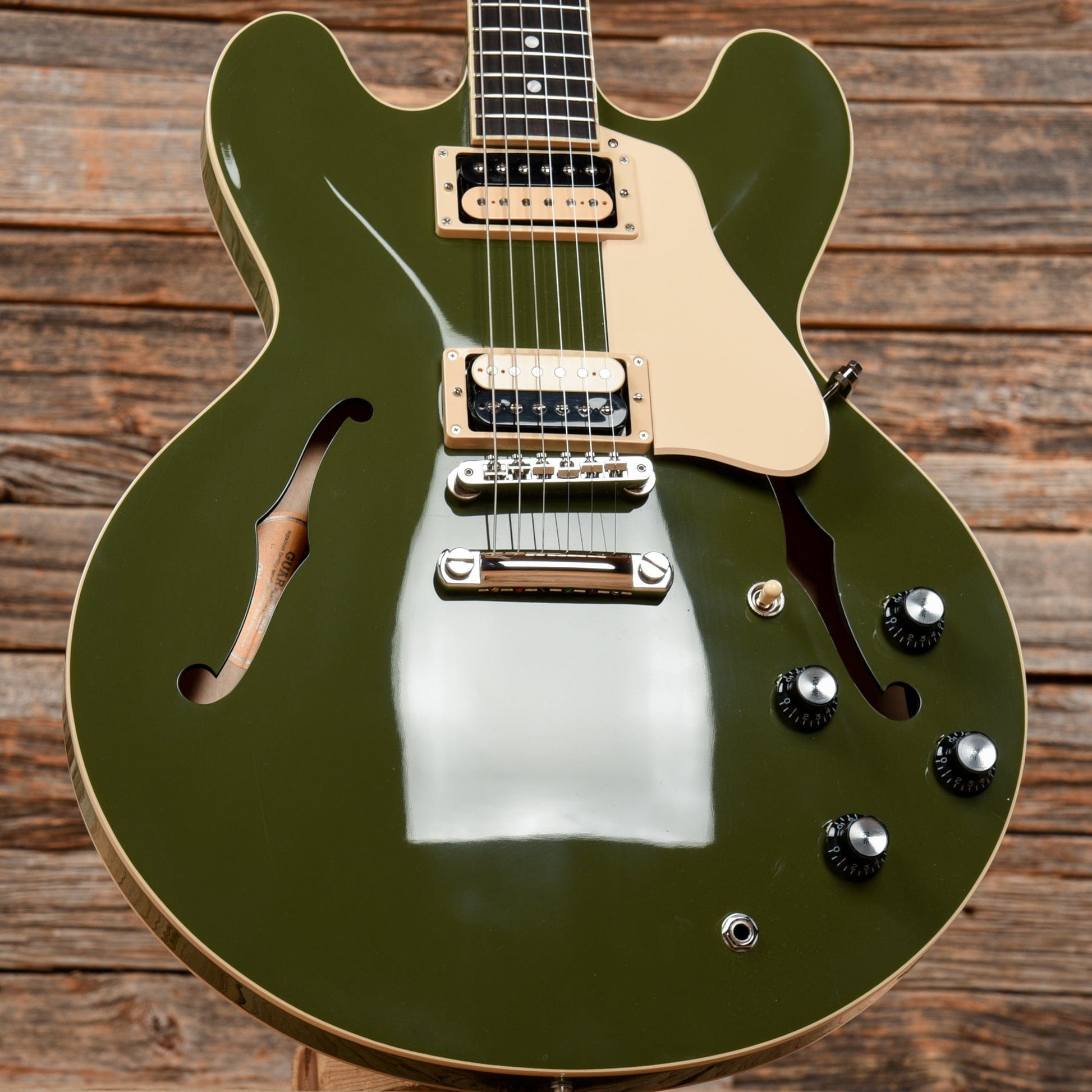 Gibson ES-335 Dot Olive Drab 2021 Electric Guitars / Semi-Hollow