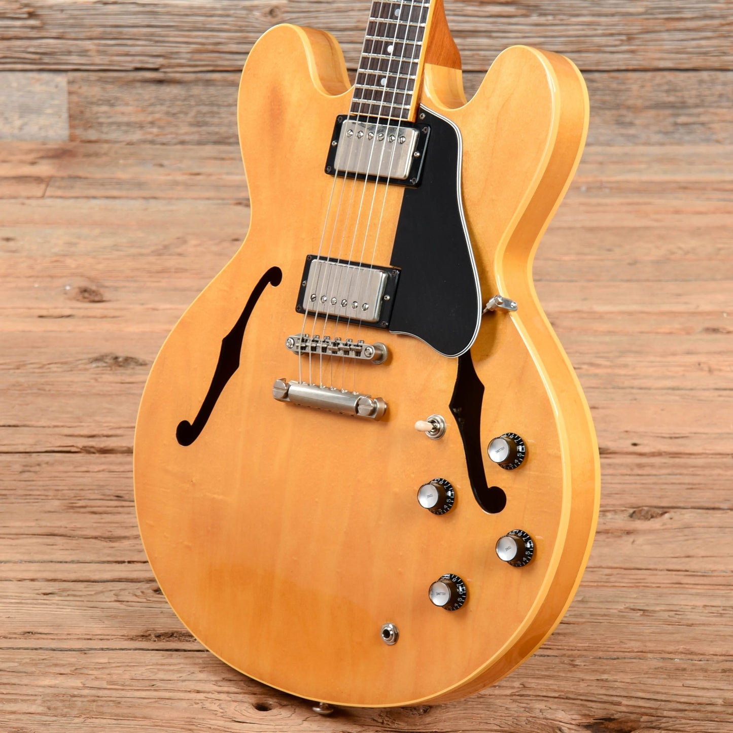 Gibson ES-335 Dot Reissue Natural 1982 Electric Guitars / Semi-Hollow