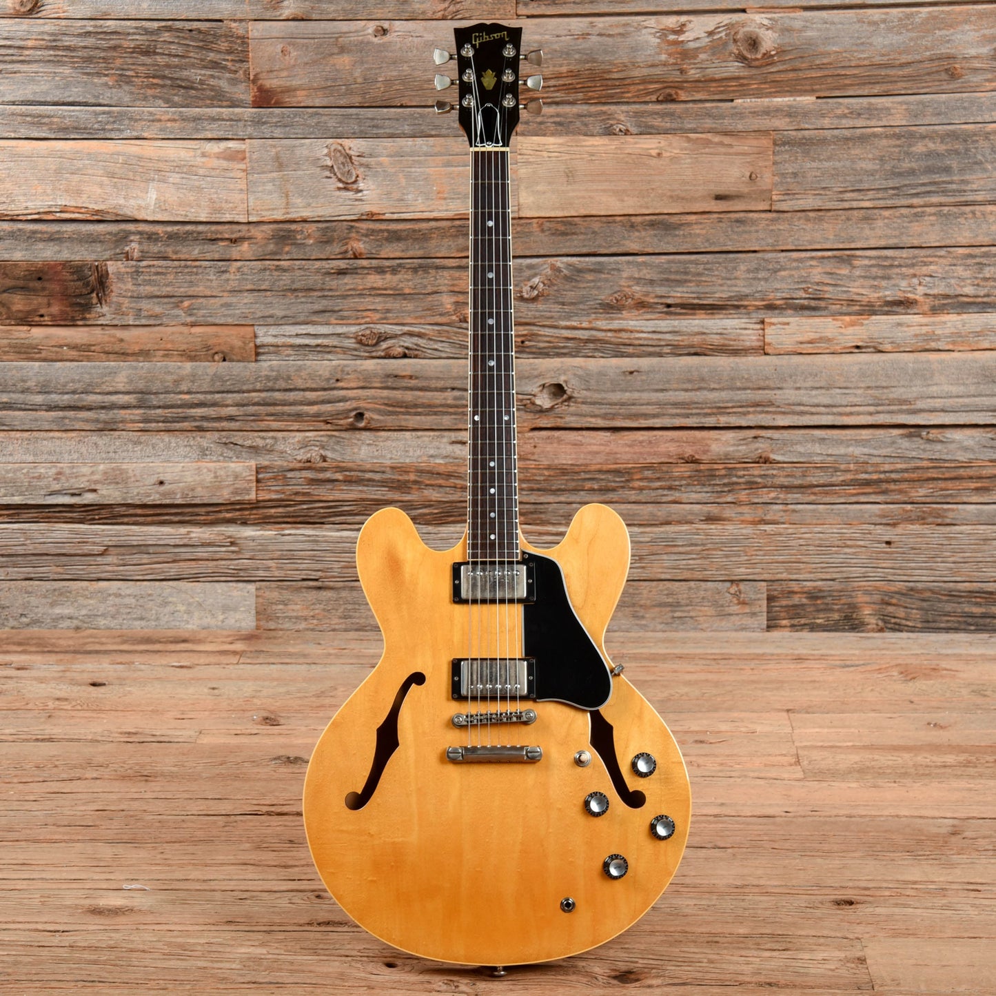 Gibson ES-335 Dot Reissue Natural 1982 Electric Guitars / Semi-Hollow