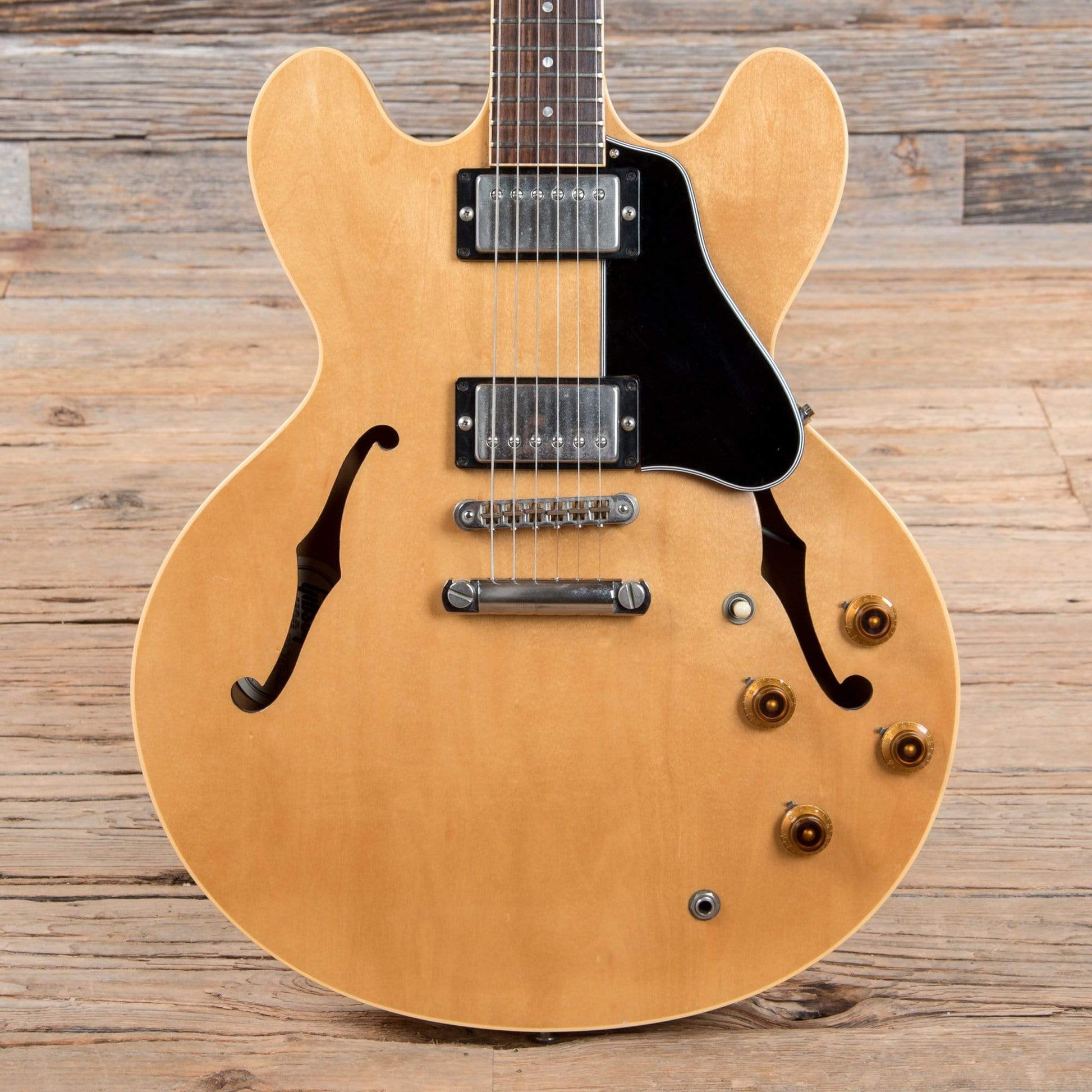 Gibson ES-335 Dot Reissue Natural 1988 Electric Guitars / Semi-Hollow