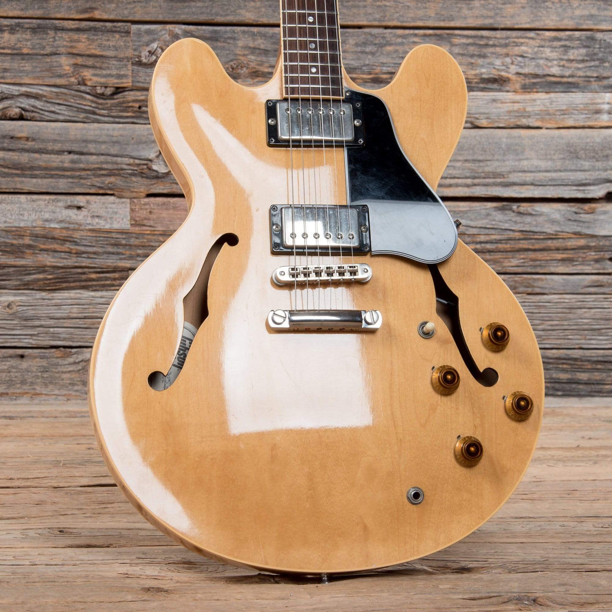 Gibson ES-335 Dot Reissue Natural 1988 Electric Guitars / Semi-Hollow