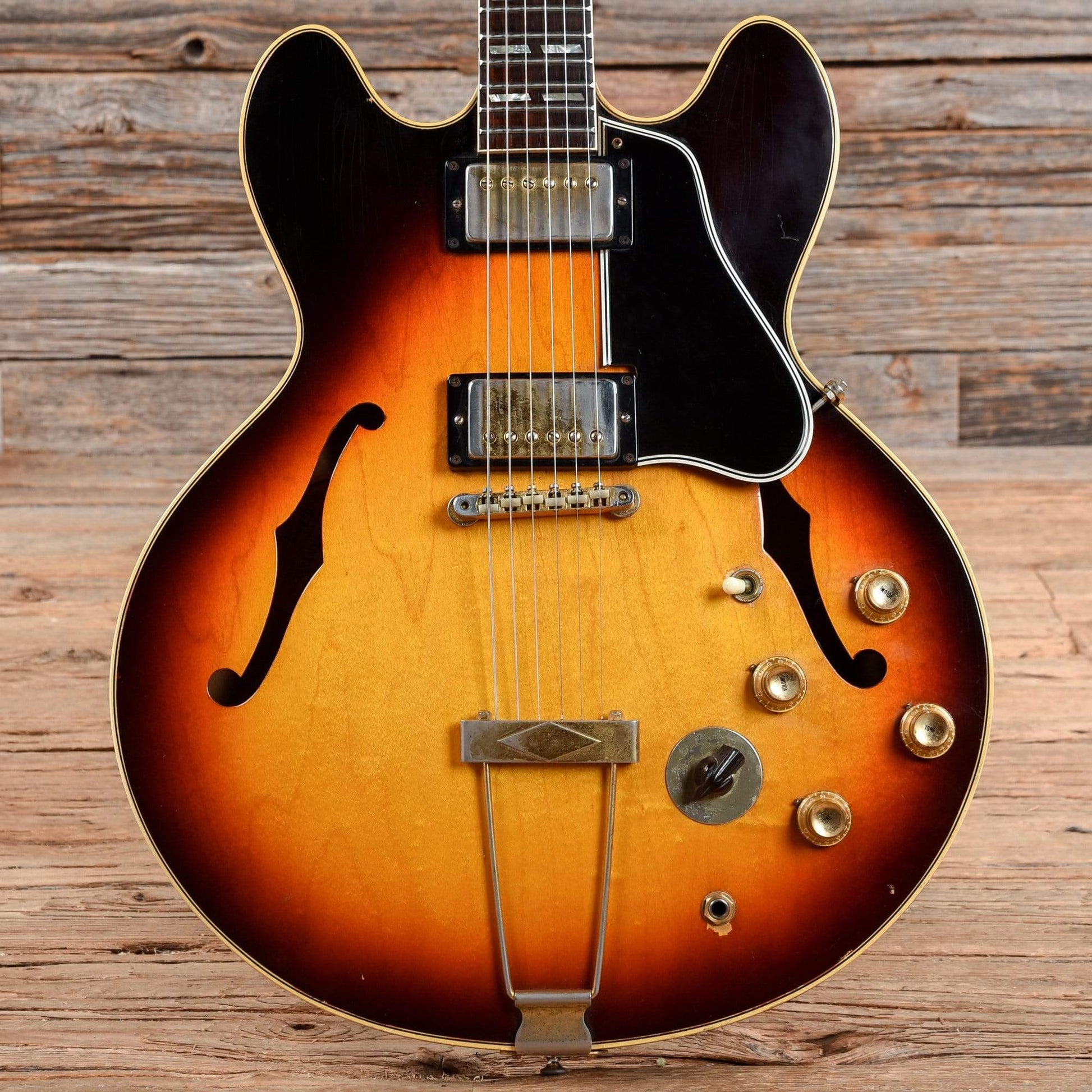 Gibson ES-345TD Sunburst 1965 Electric Guitars / Semi-Hollow