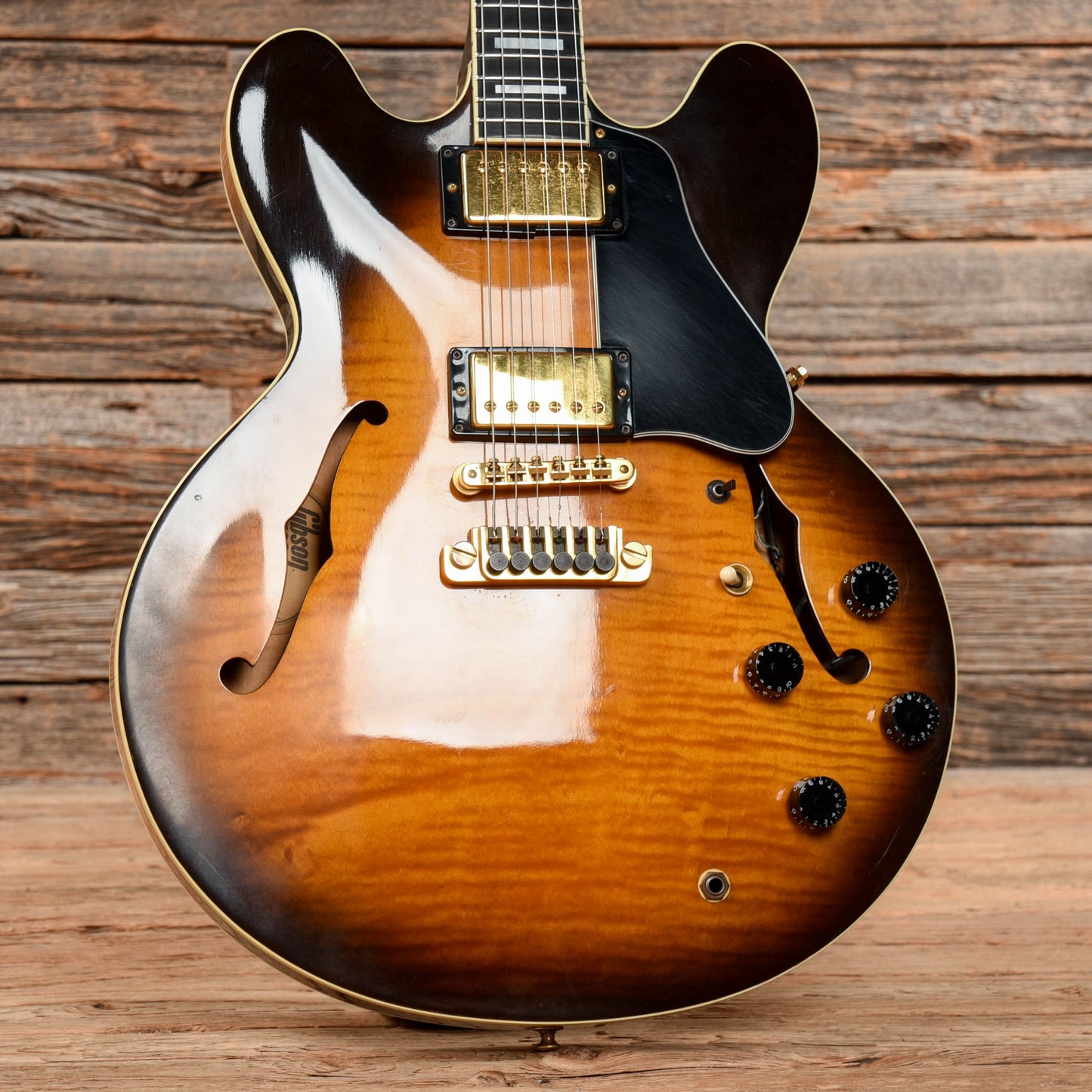 Gibson ES-347 Sunburst Electric Guitars / Semi-Hollow