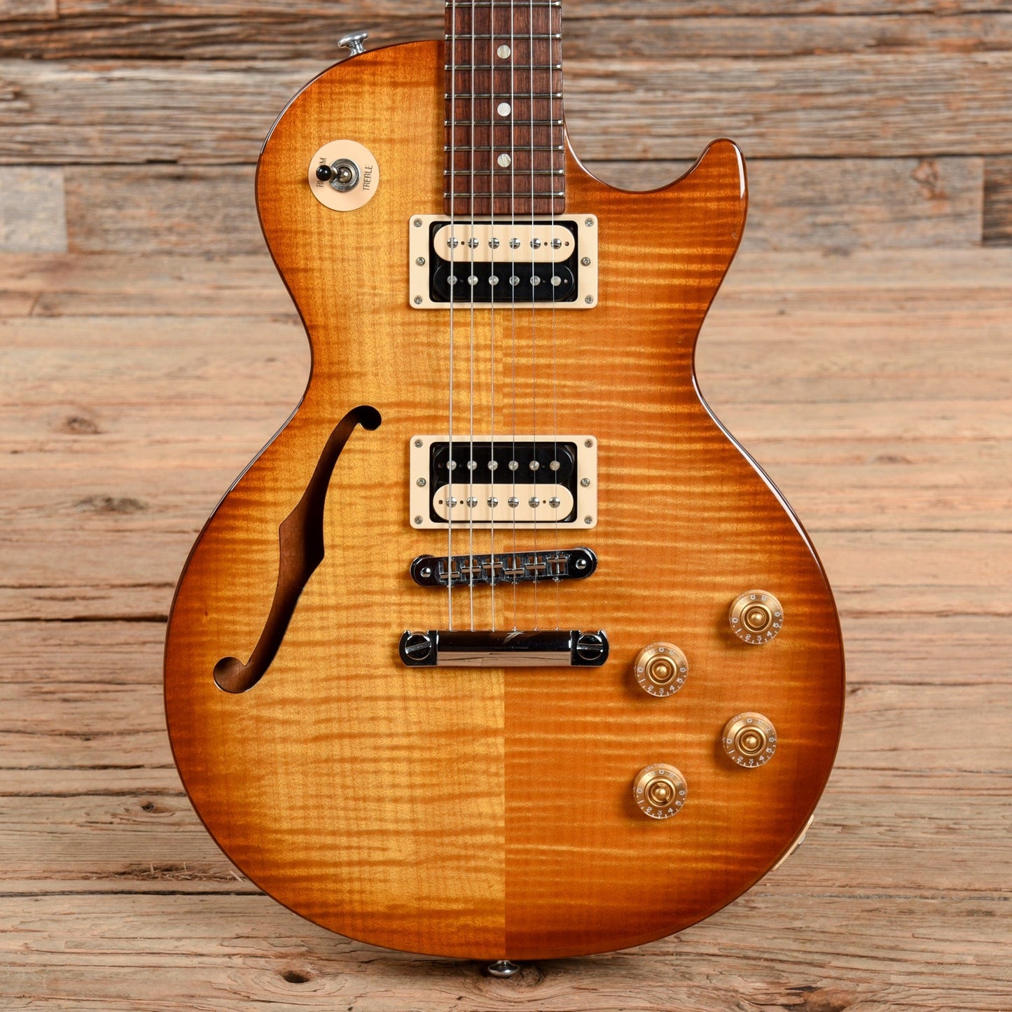 Gibson Les Paul Special Semi-Hollow Caramel Burst Electric Guitars / Semi-Hollow