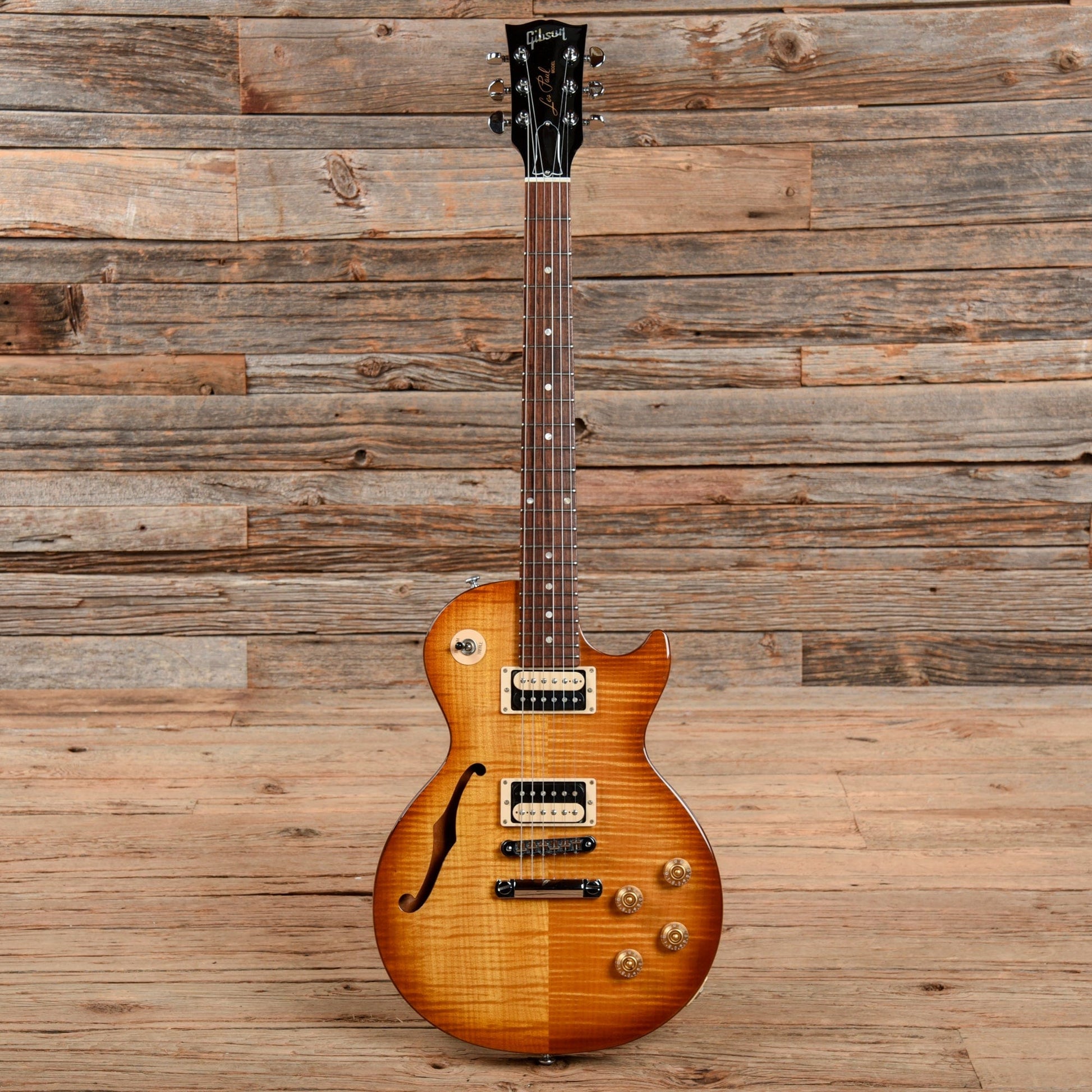 Gibson Les Paul Special Semi-Hollow Caramel Burst Electric Guitars / Semi-Hollow