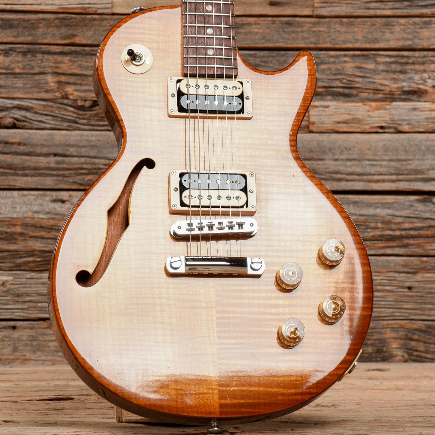 Gibson Les Paul Special Semi-Hollow Caramel Burst Electric Guitars / Semi-Hollow