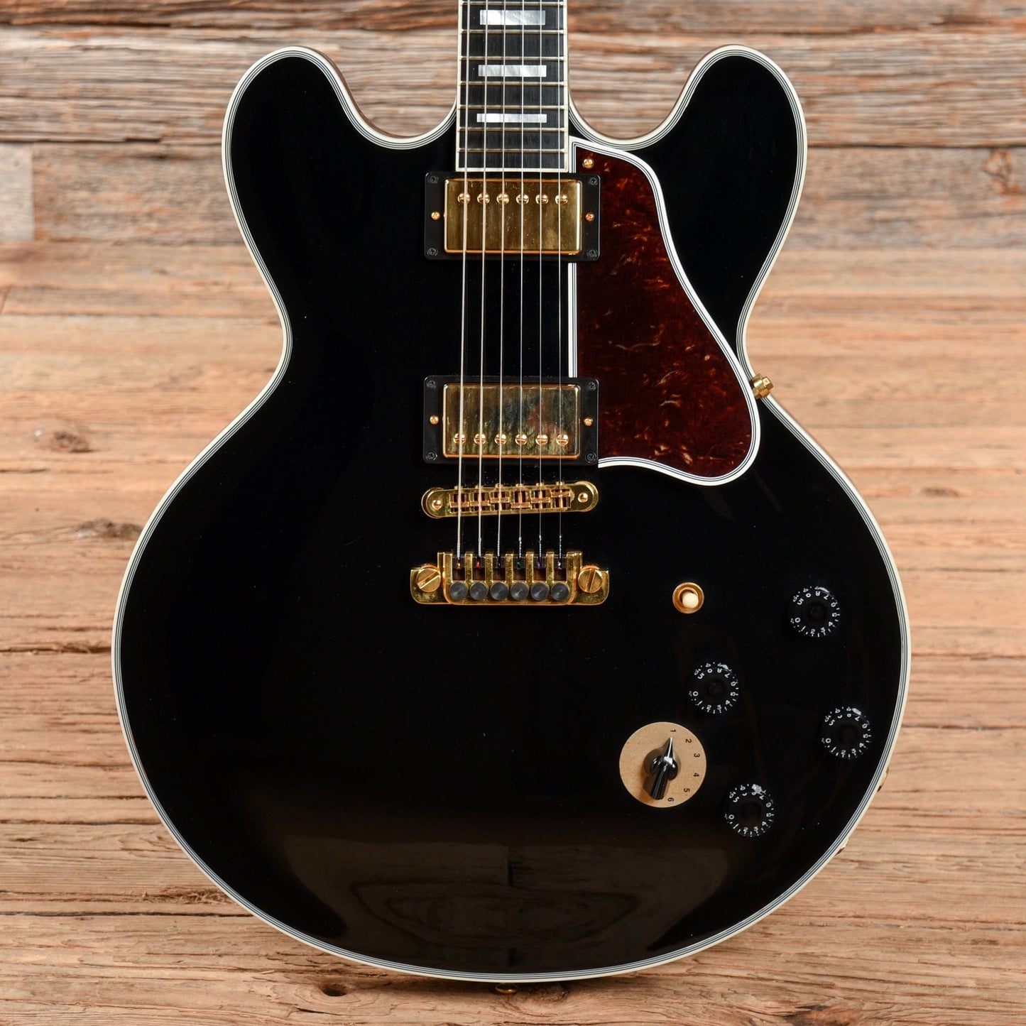 Gibson Lucille B.B. King Signature Ebony 2014 Electric Guitars / Semi-Hollow