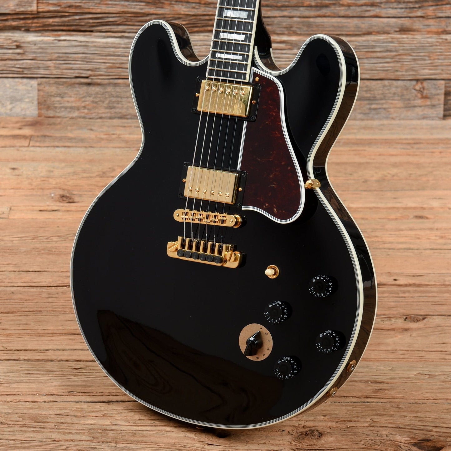 Gibson Lucille B.B. King Signature Ebony 2014 Electric Guitars / Semi-Hollow