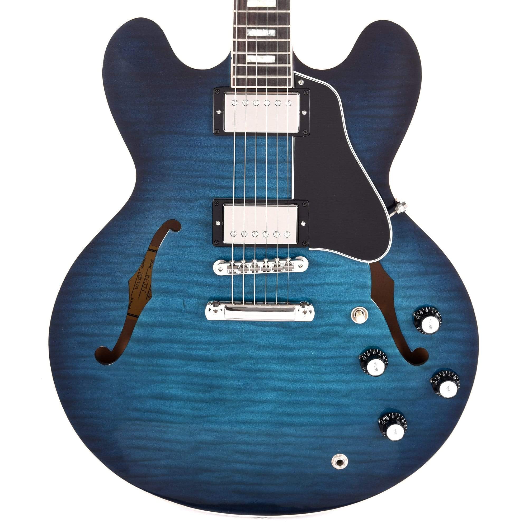 Gibson Memphis 2019 Limited ES-335 Figured Blue Burst – Chicago Music  Exchange
