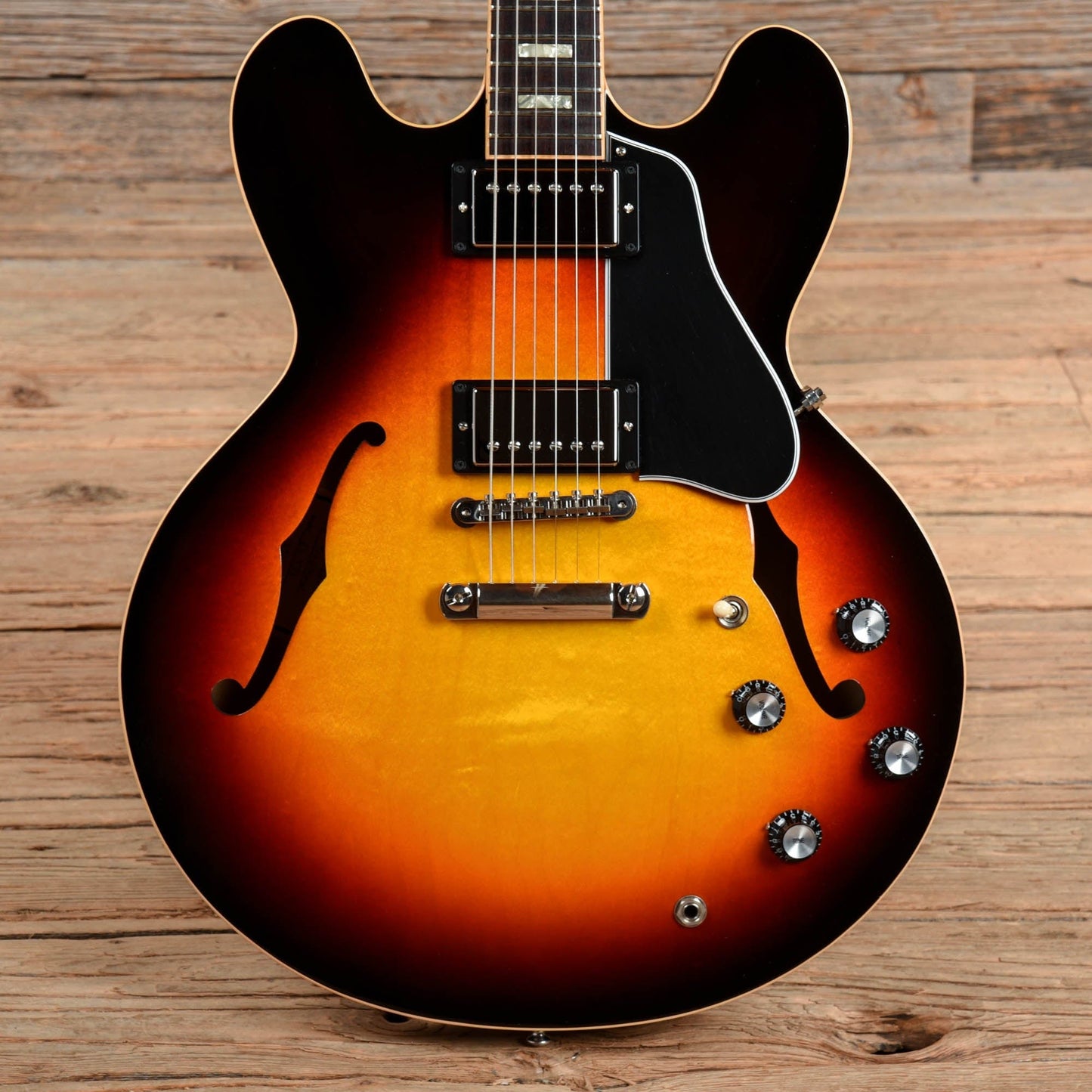 Gibson Memphis ES-335 Block Tri-Burst 2018 Electric Guitars / Semi-Hollow