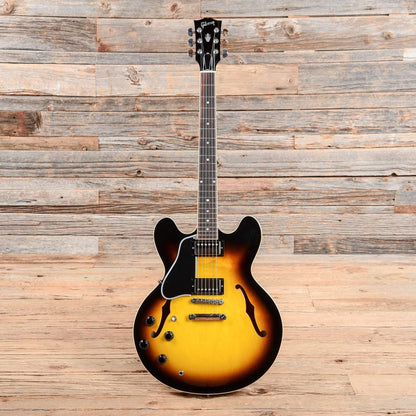 Gibson Memphis ES-335 Dot Vintage Sunburst 2008 LEFTY Electric Guitars / Semi-Hollow