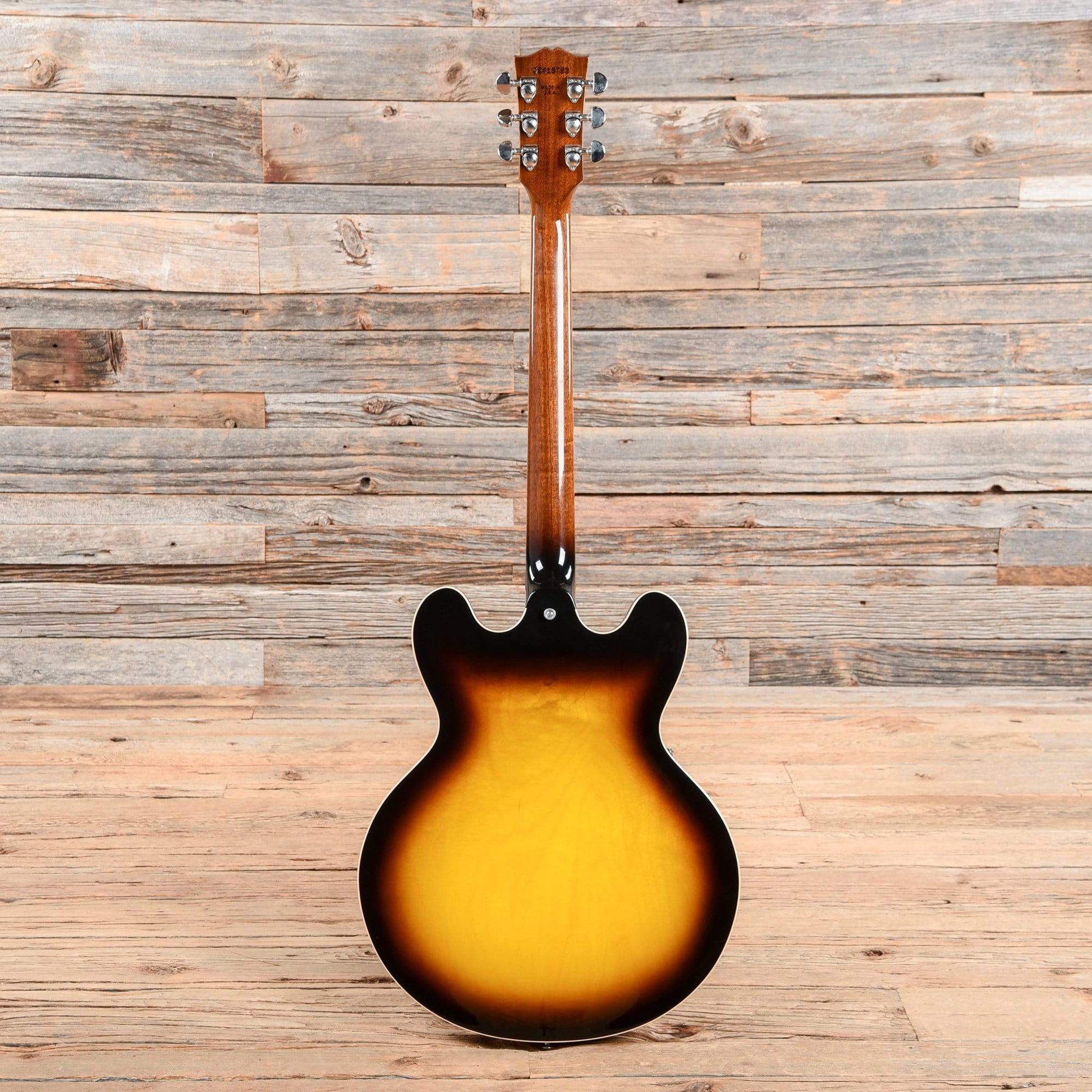 Gibson Memphis ES-335 Dot Vintage Sunburst 2008 LEFTY Electric Guitars / Semi-Hollow