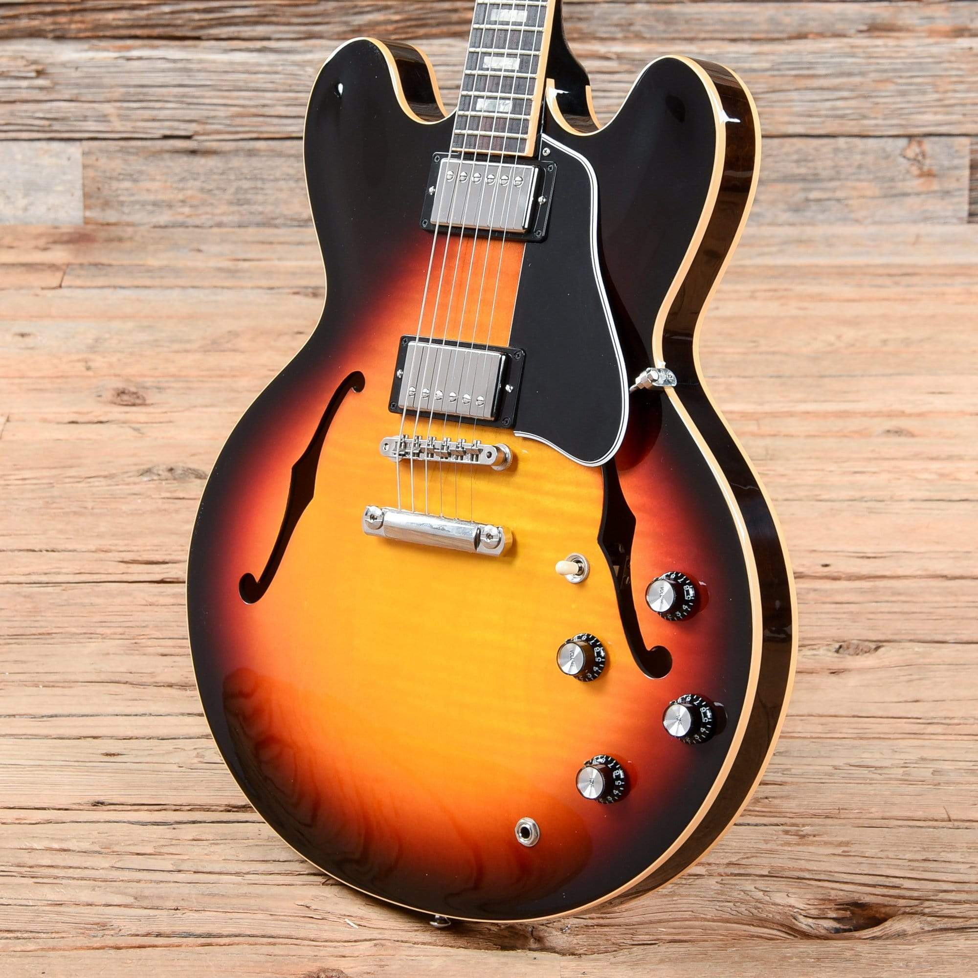 Gibson Memphis ES-335 Figured Sunburst 2018 – Chicago Music Exchange