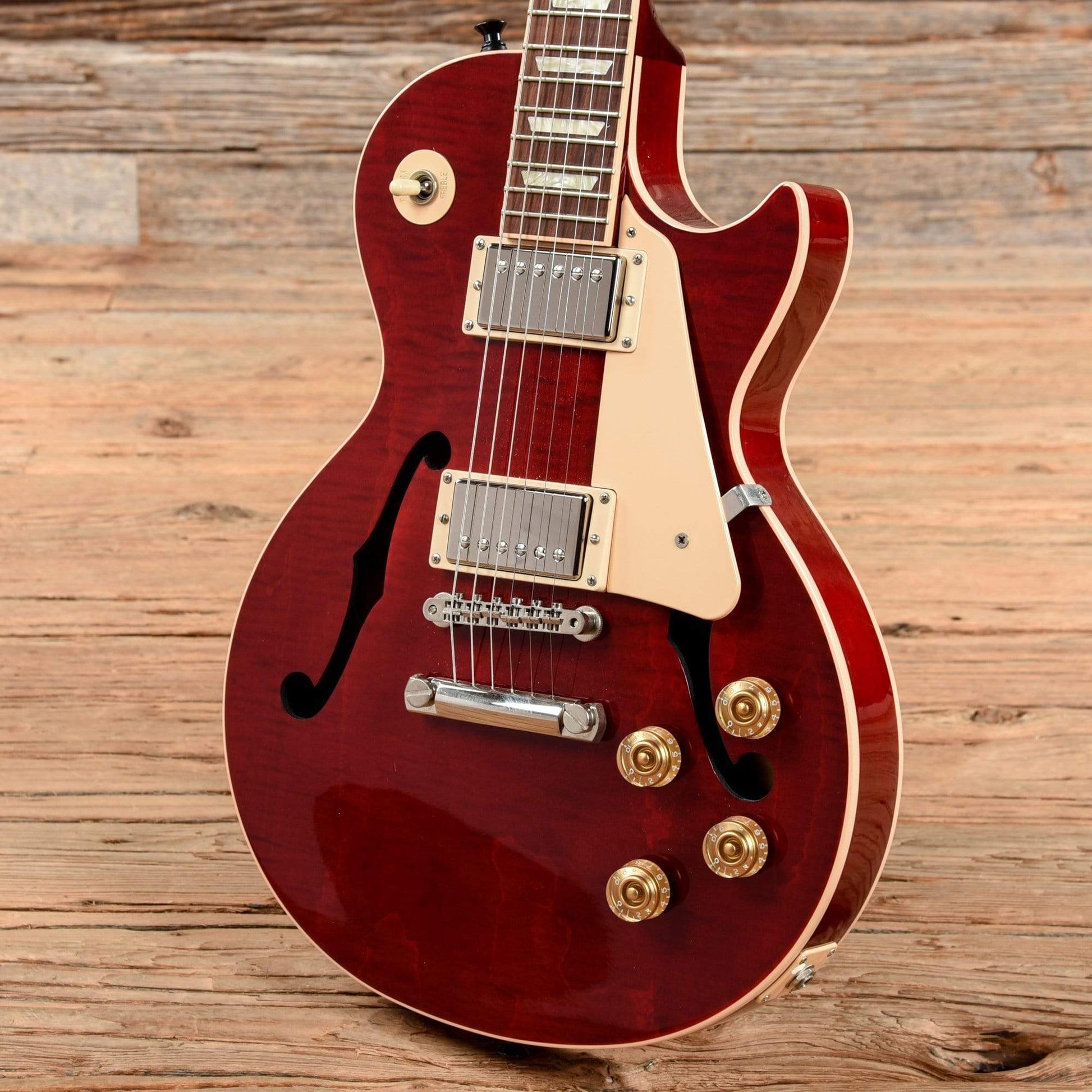 Gibson Memphis ES-Les Paul Cherry 2014 Electric Guitars / Semi-Hollow