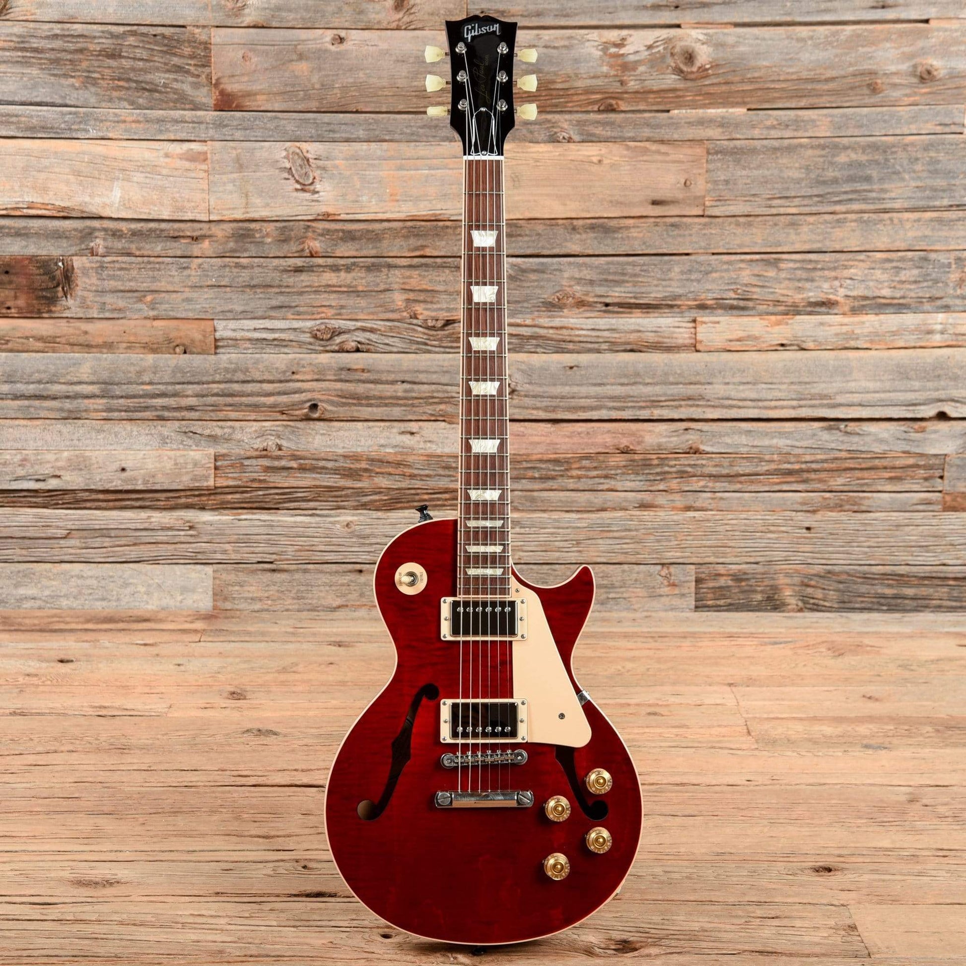 Gibson Memphis ES-Les Paul Cherry 2014 Electric Guitars / Semi-Hollow