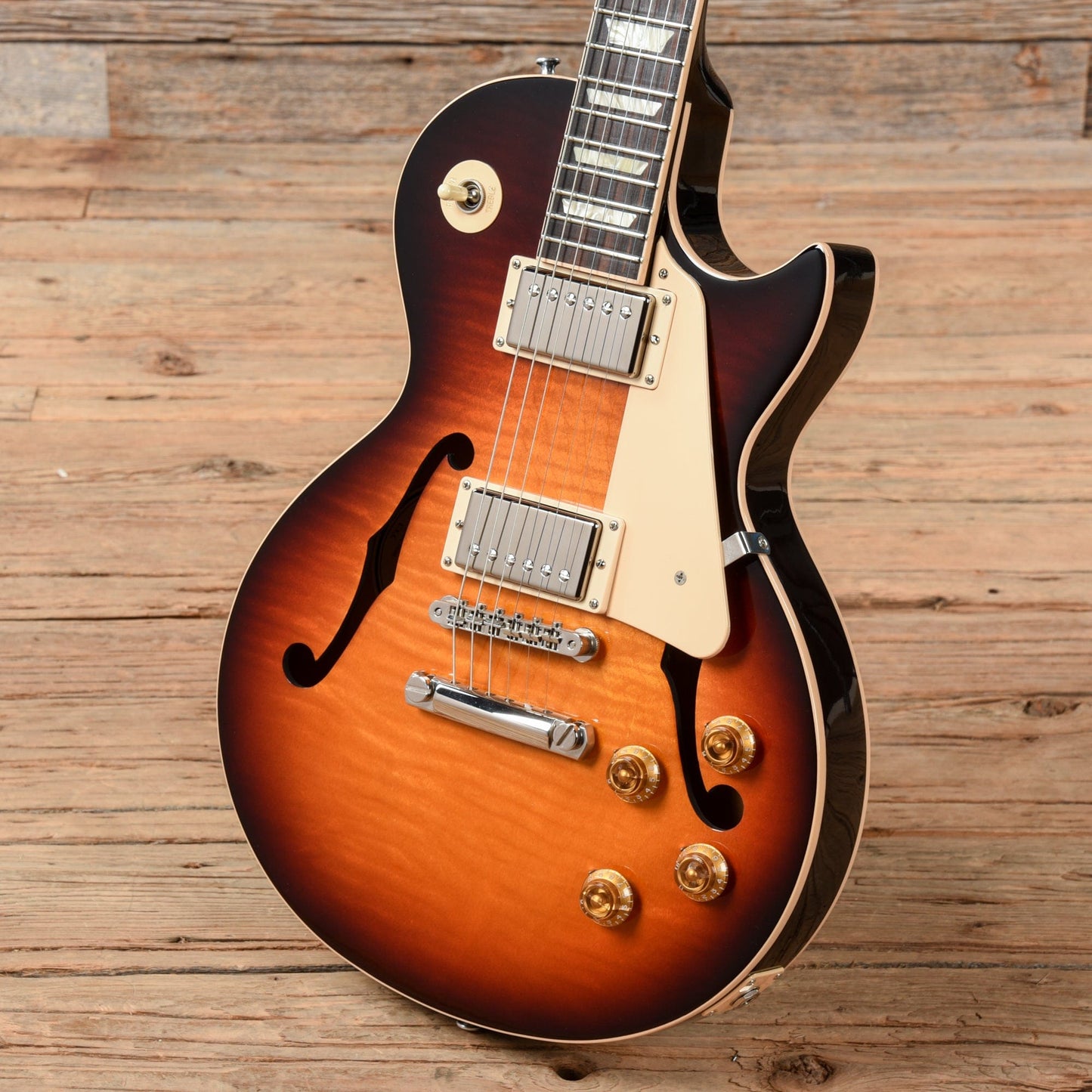 Gibson Memphis ES-Les Paul Sunburst 2015 Electric Guitars / Semi-Hollow