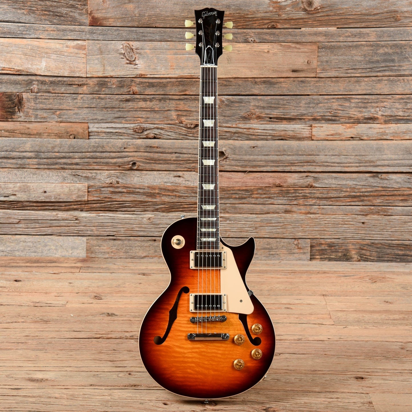 Gibson Memphis ES-Les Paul Sunburst 2015 Electric Guitars / Semi-Hollow