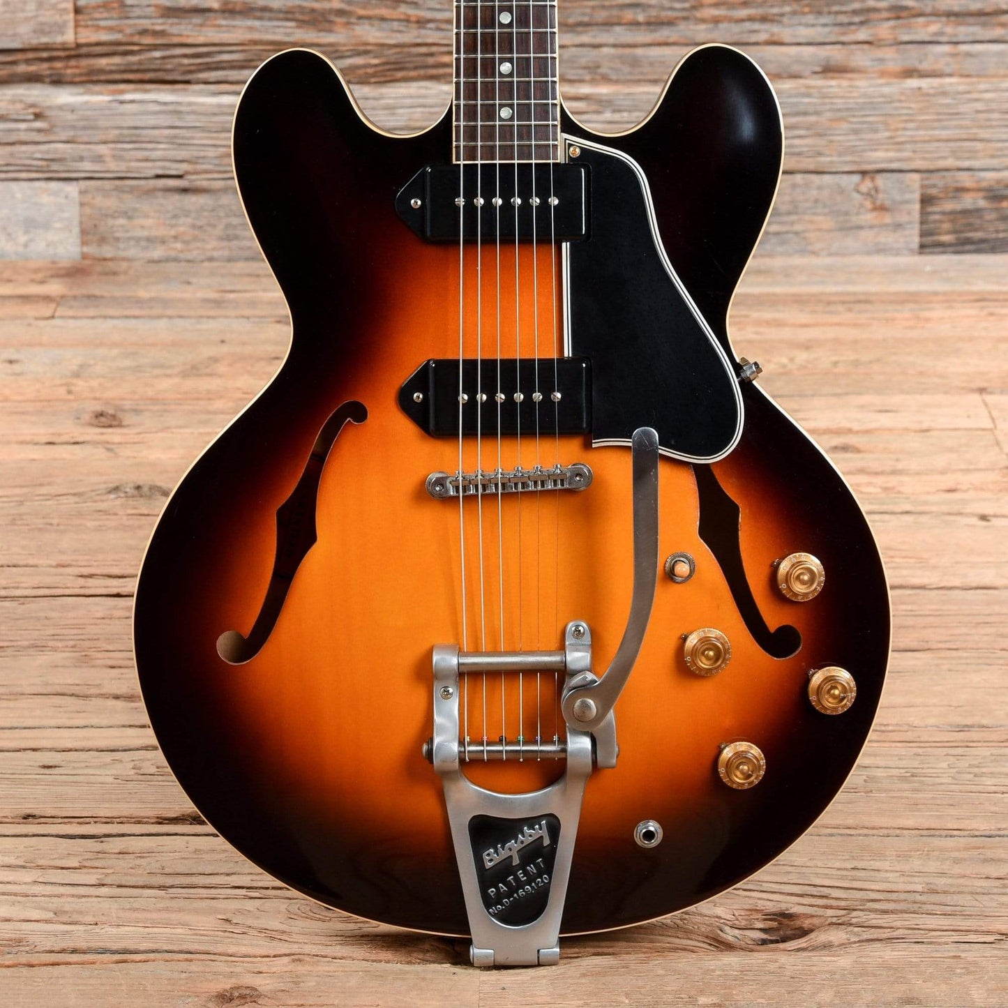 Gibson Memphis Luther Dickinson ES-335 Desert Burst 2014 Electric Guitars / Semi-Hollow