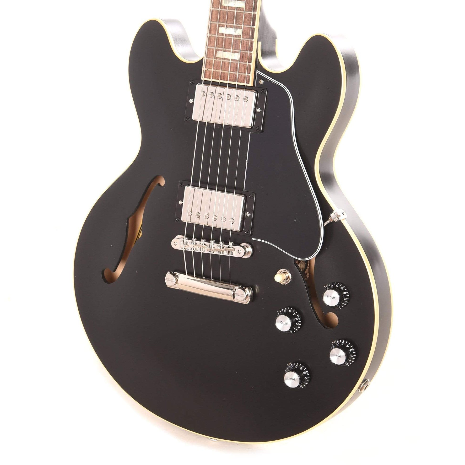 Gibson USA ES-339 Satin Ebony Electric Guitars / Semi-Hollow