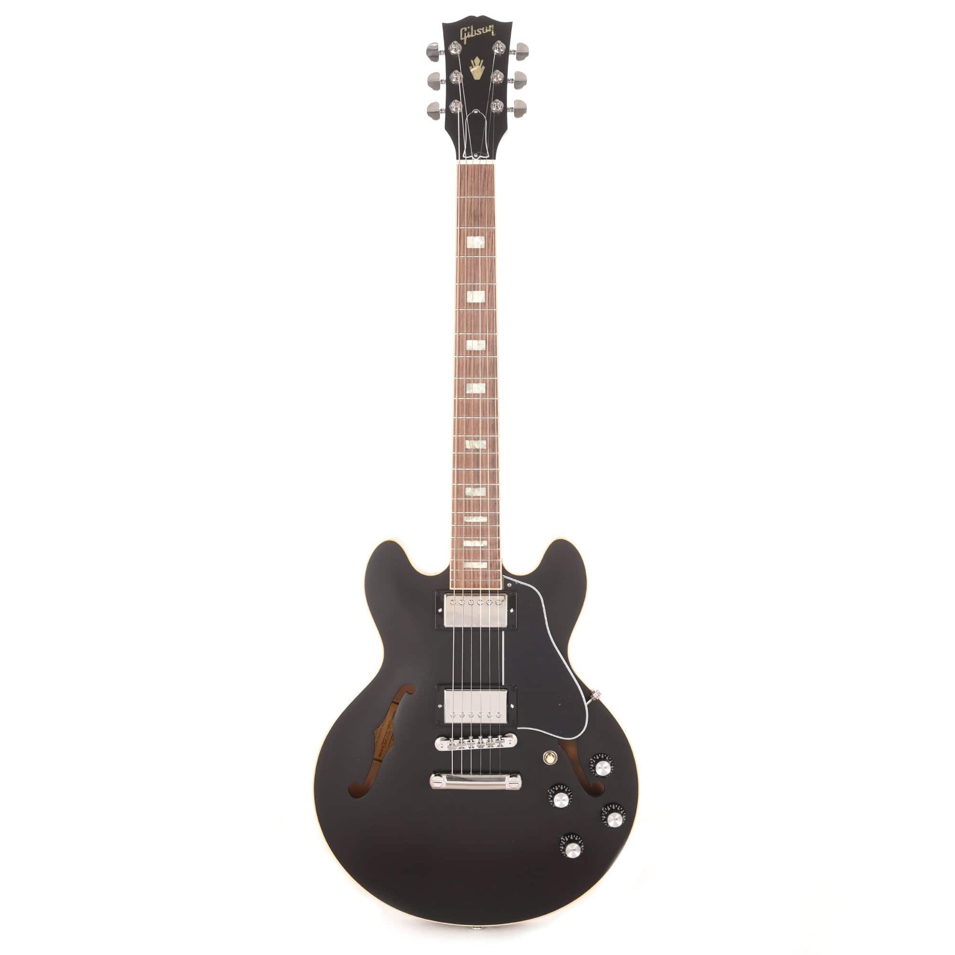 Gibson USA ES-339 Satin Ebony Electric Guitars / Semi-Hollow