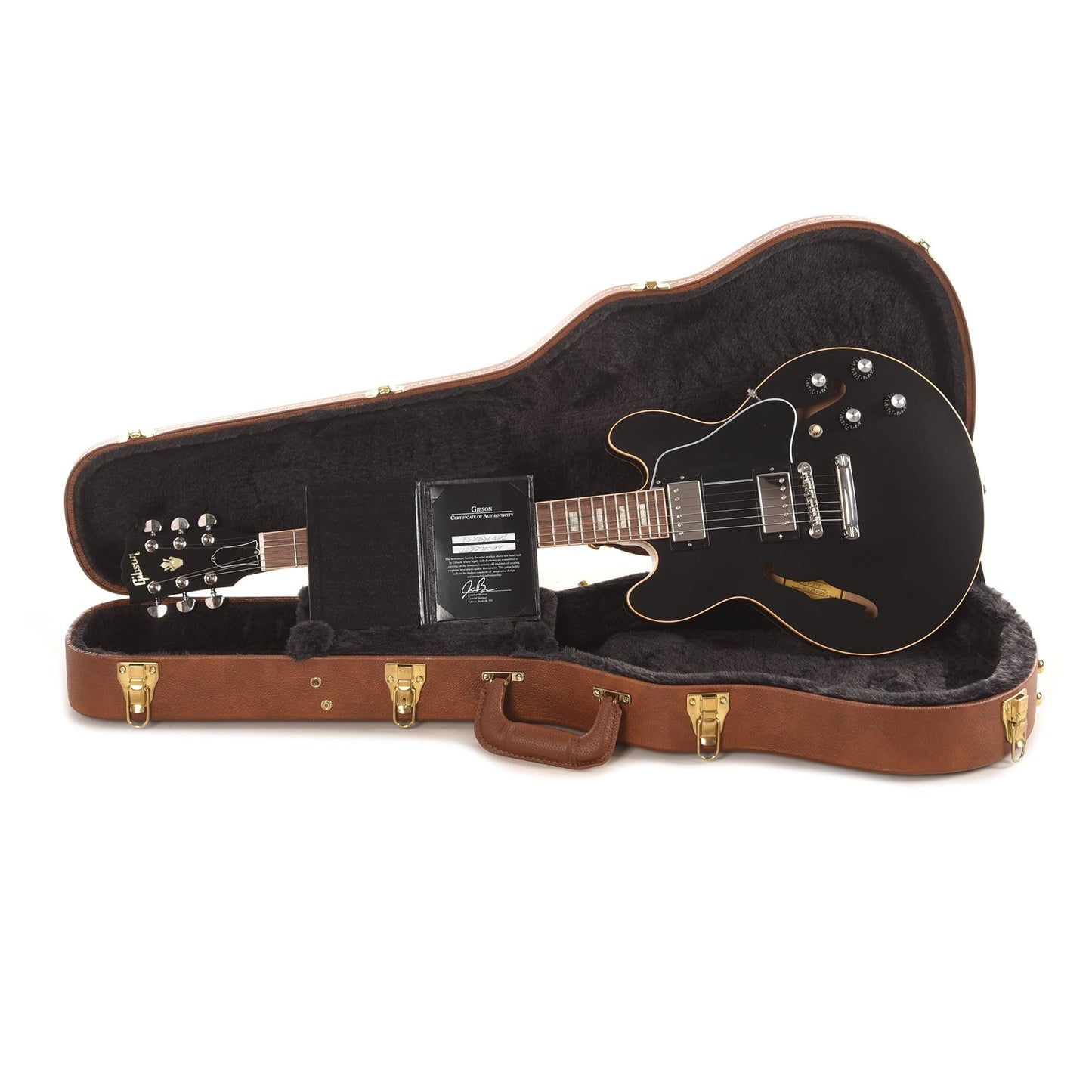 Gibson USA ES-339 Satin Ebony Electric Guitars / Semi-Hollow