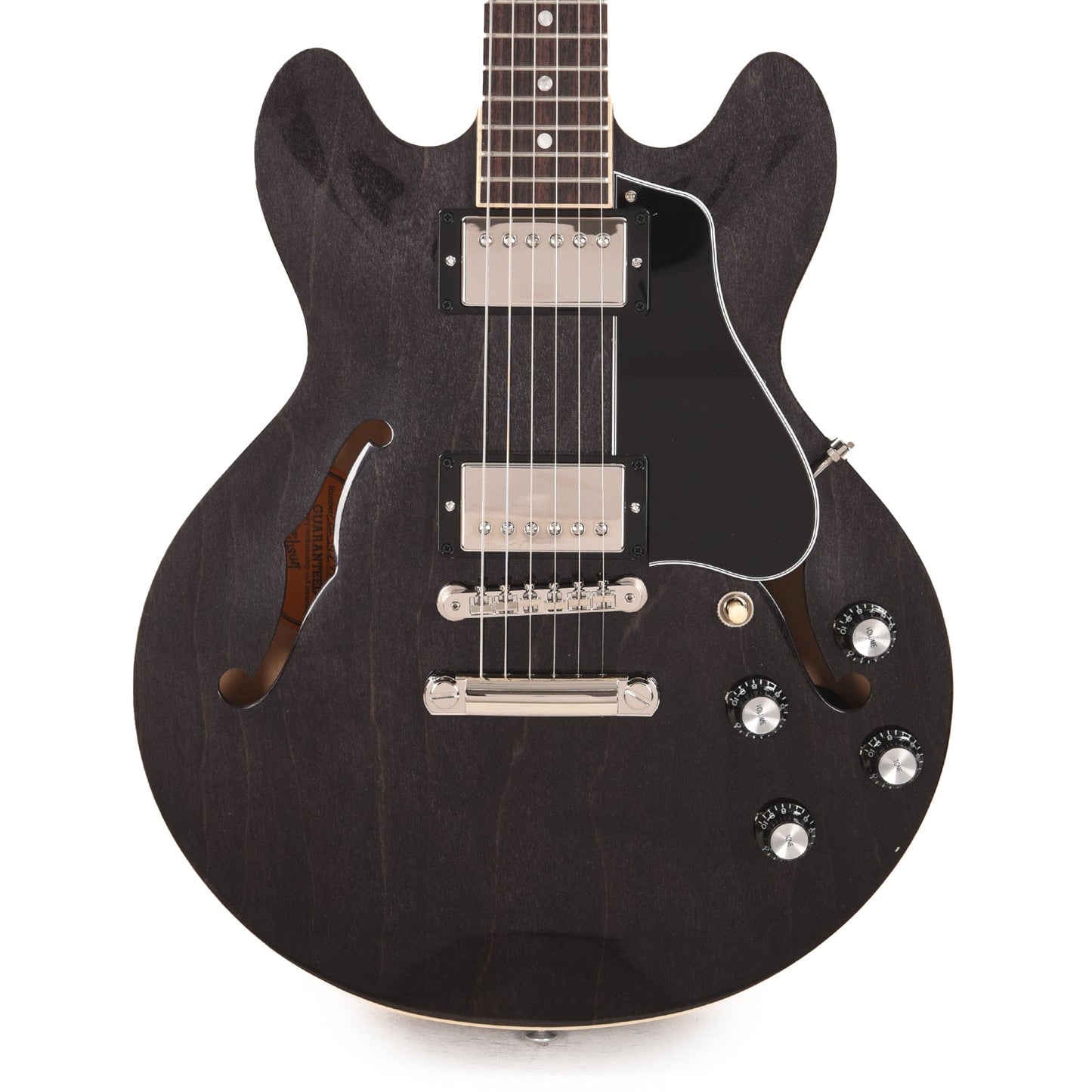 Gibson USA ES-339 Trans Ebony Electric Guitars / Semi-Hollow