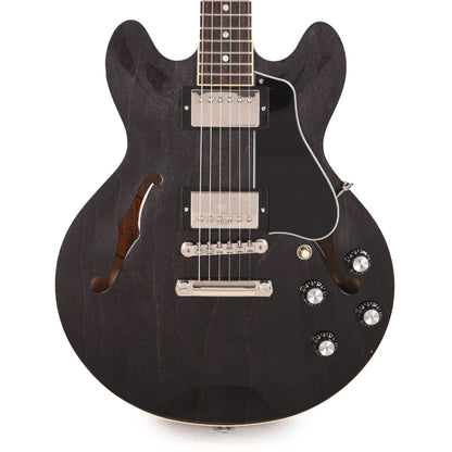 Gibson USA ES-339 Trans Ebony Electric Guitars / Semi-Hollow