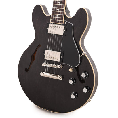 Gibson USA ES-339 Trans Ebony Electric Guitars / Semi-Hollow