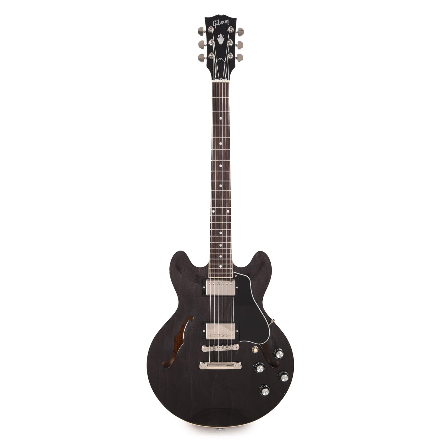 Gibson USA ES-339 Trans Ebony Electric Guitars / Semi-Hollow