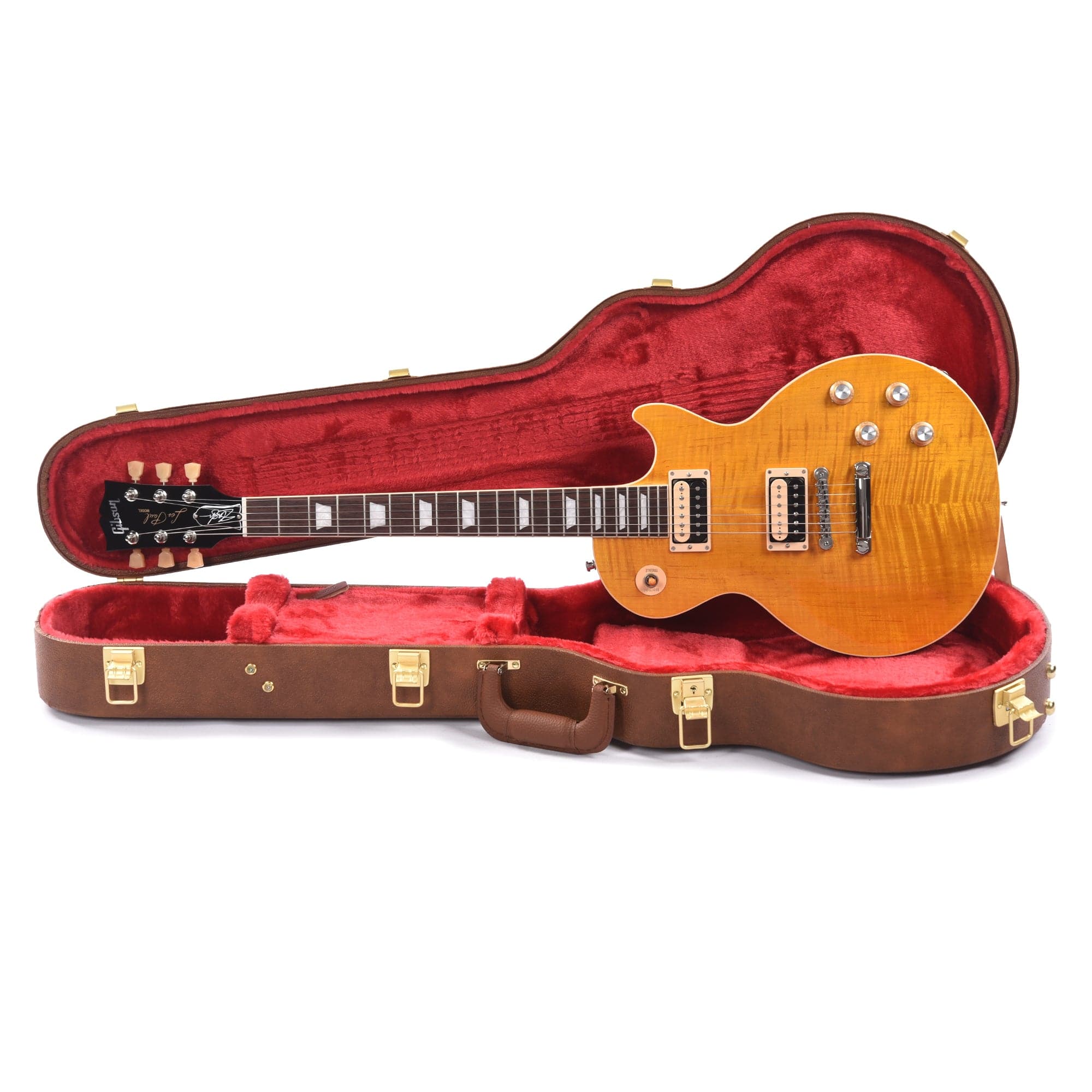 Gibson USA Slash Les Paul Appetite Amber Electric Guitars / Semi-Hollow