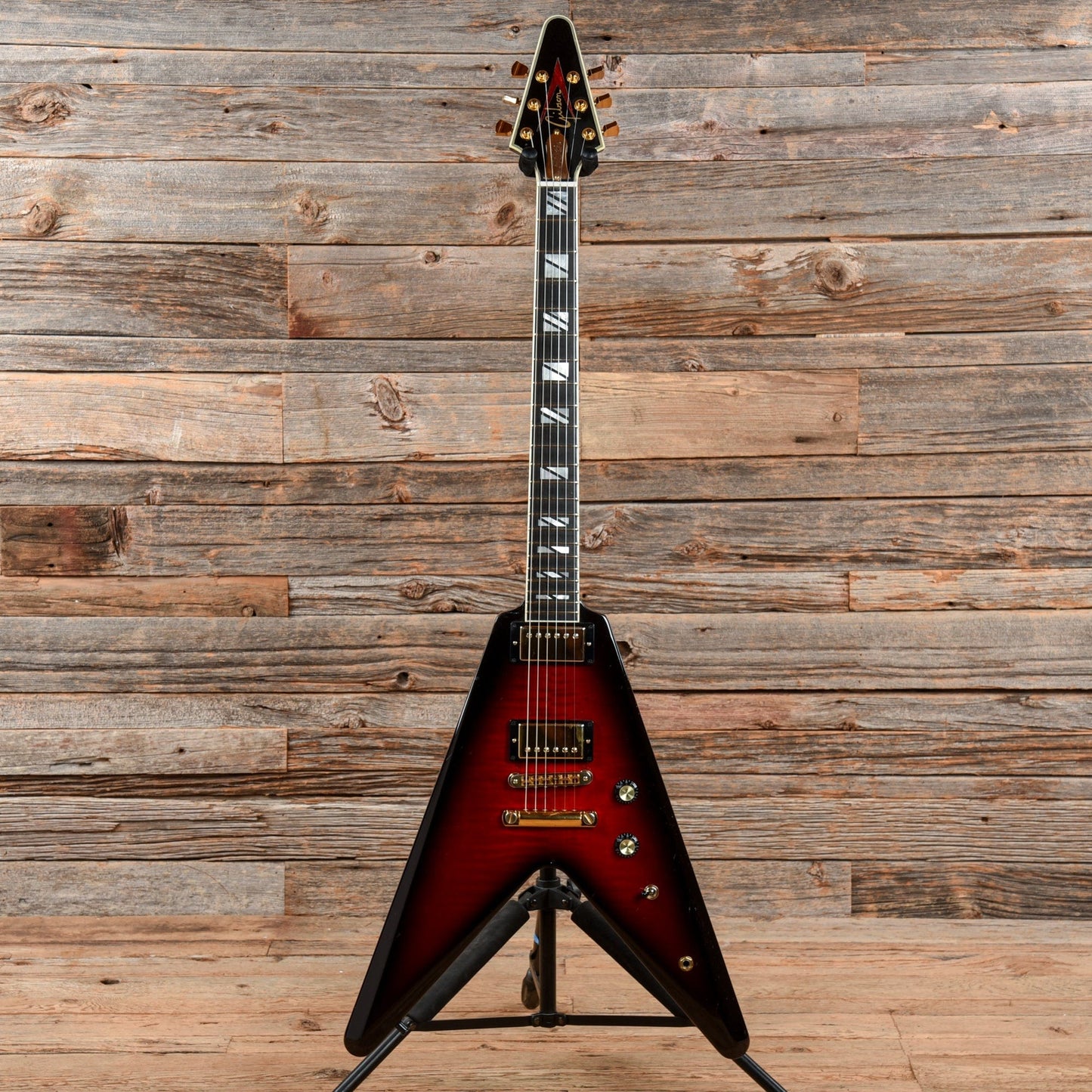 Gibson 50th Anniversary Flying V Brimstone Burst 2008 Electric Guitars / Solid Body