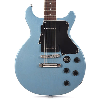 Gibson Artist Rick Beato Les Paul Special Double Cutaway Worn Satin Pelham Blue Electric Guitars / Solid Body