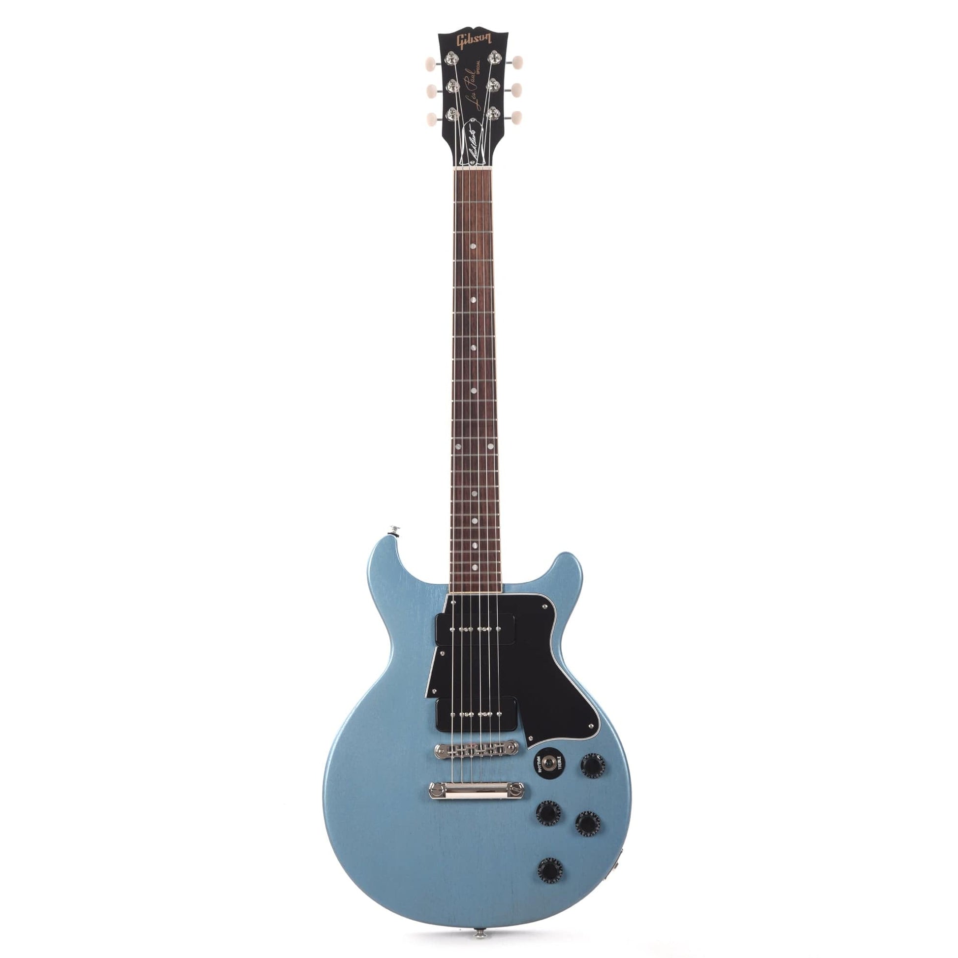 Gibson Artist Rick Beato Les Paul Special Double Cutaway Worn Satin Pelham Blue Electric Guitars / Solid Body