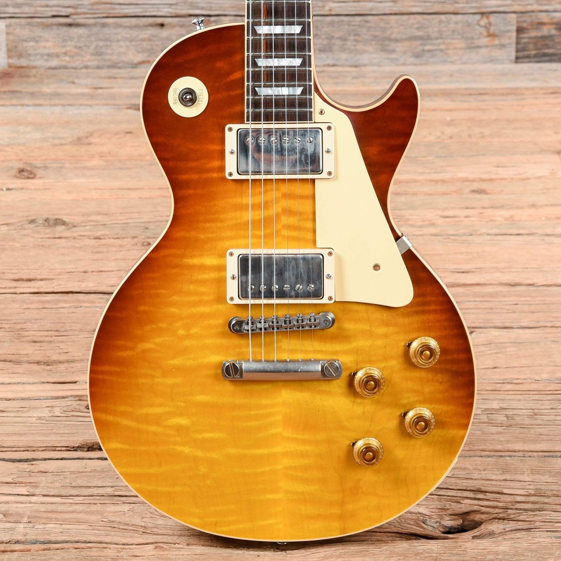 Gibson CS Les Paul Standard w/Brazilian Fretboard & Carmelita Neck Slow Iced Tea Fade VOS 2018 Electric Guitars / Solid Body