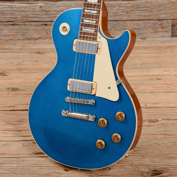 Gibson Custom 1957 Les Paul Reissue Blue Sparkle 2010 – Chicago Music ...