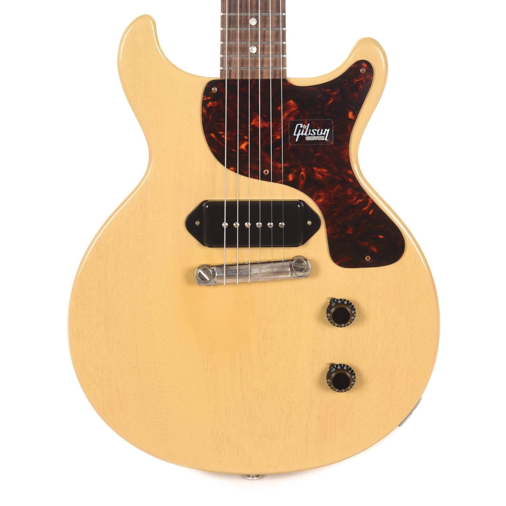 Gibson Custom 1958 Les Paul Junior Double Cut Reissue TV Yellow VOS Electric Guitars / Solid Body