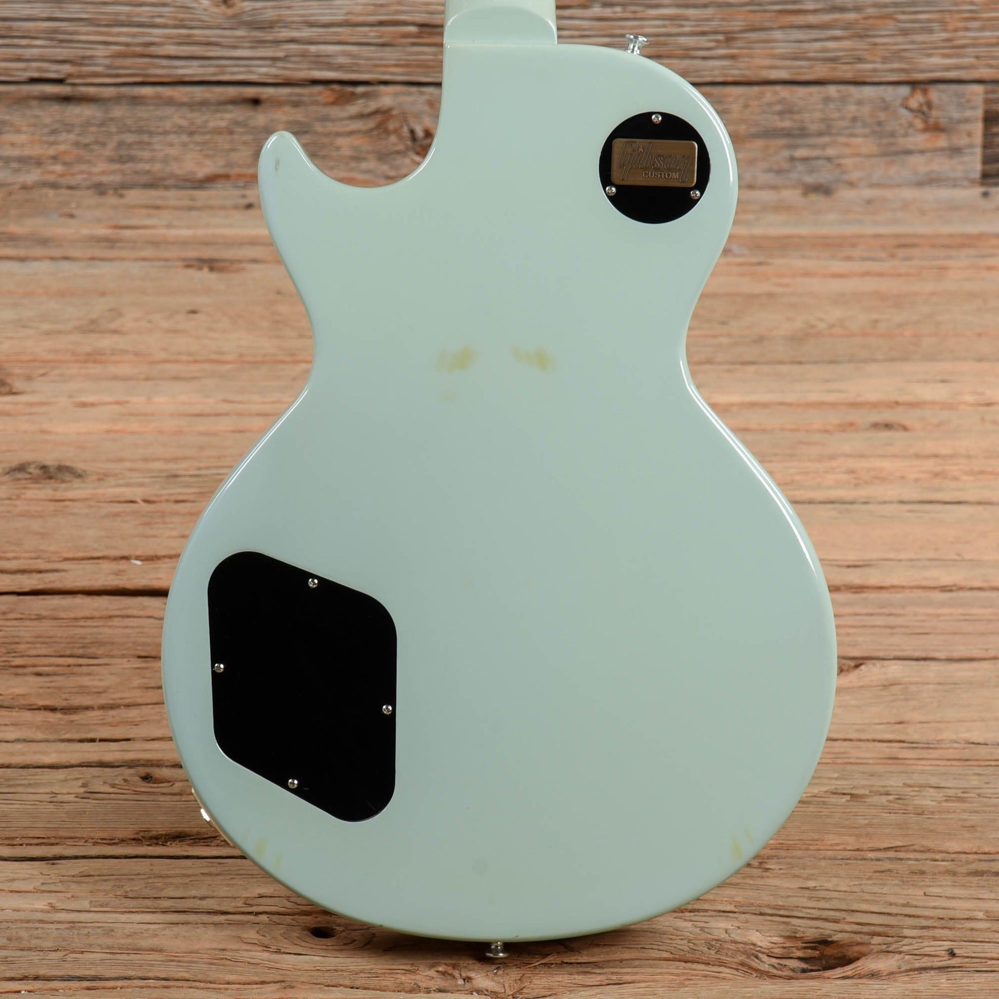 Gibson Custom 1958 Les Paul Standard Chambered Reissue Powder Blue 2012 Electric Guitars / Solid Body